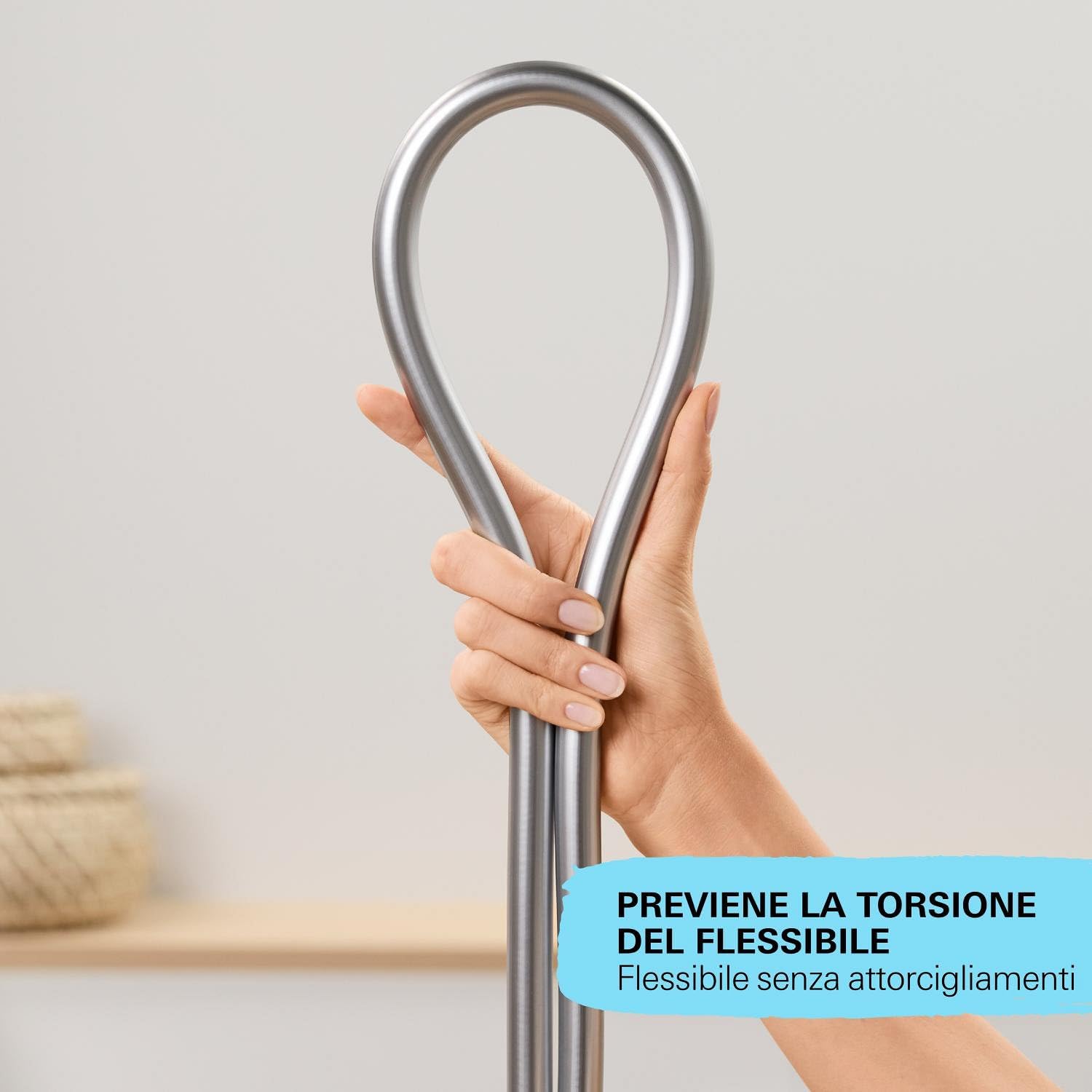 Thumbnail 6 de GROHE QUICKFIX VitalioFlex Trend: Flessibile doccia in metallo da 1500 mm
