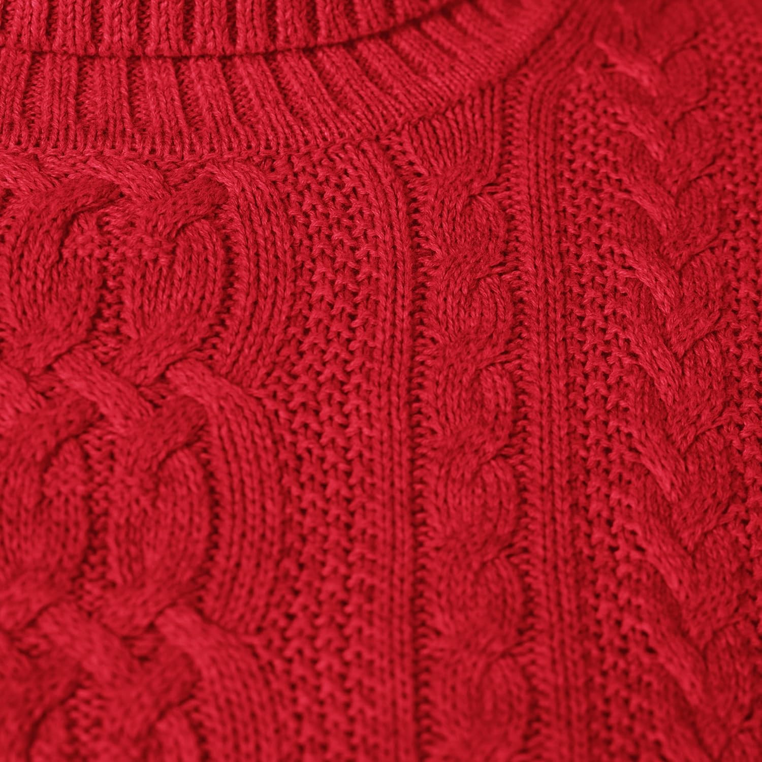 Thumbnail 5 de Amazon Essentials Women's Cable Knit Turtle Neck Jumper (Plus Size)