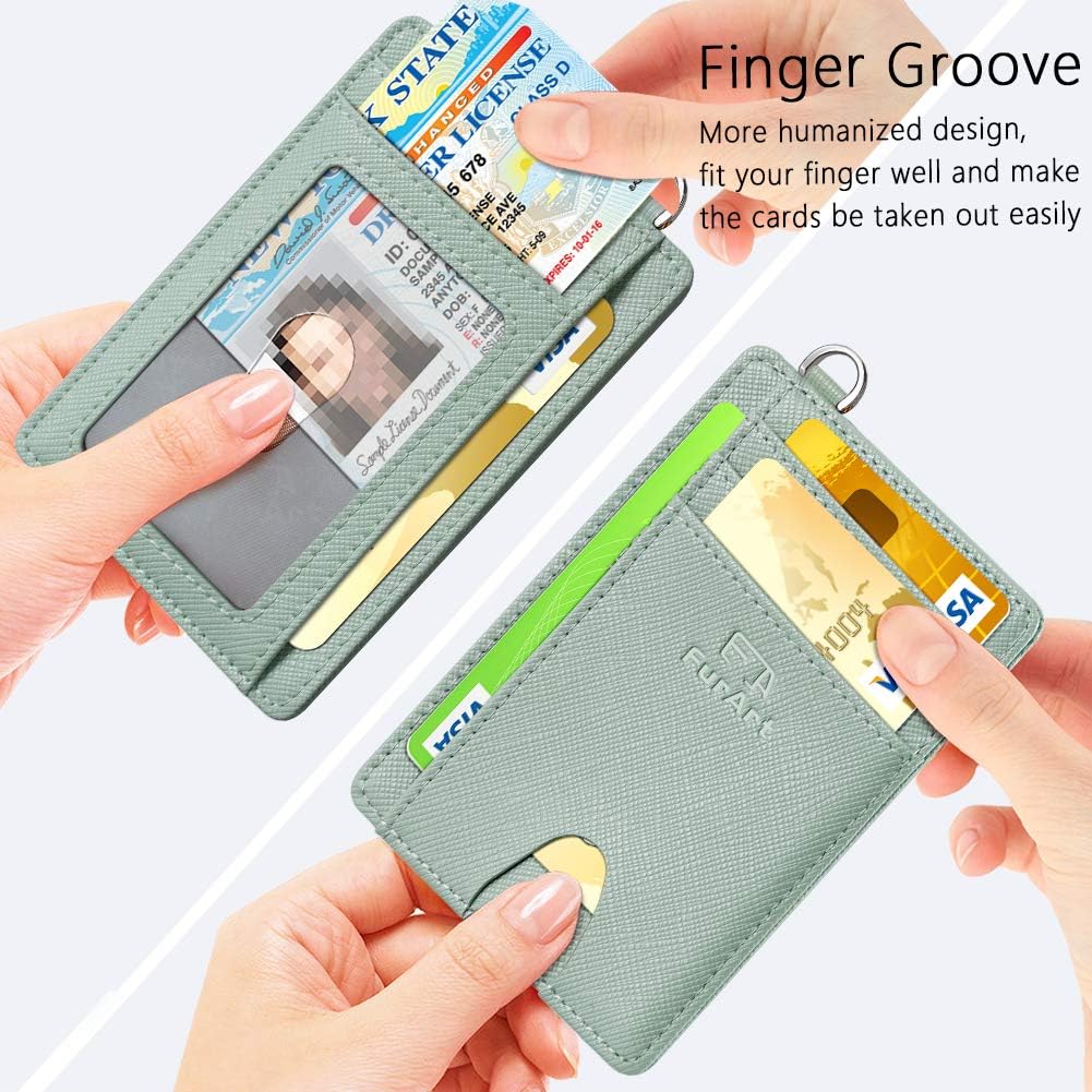 Detalle de FurArt slim RFID credit card holder