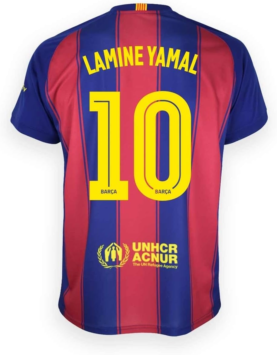 Detalle 2 de FCB BC16P FC Barcelona kinder-T-shirt 25/26 met Lamine Yamal