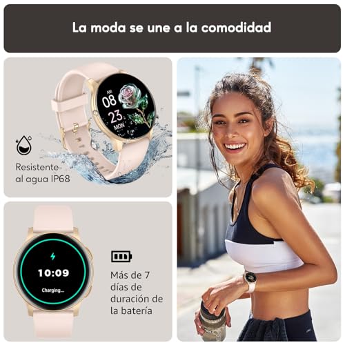 Thumbnail 5 de AcclaFit Reloj Inteligente con Llamadas Bluetooth, 1,38" y 147+ Modos Deportivos – IP68