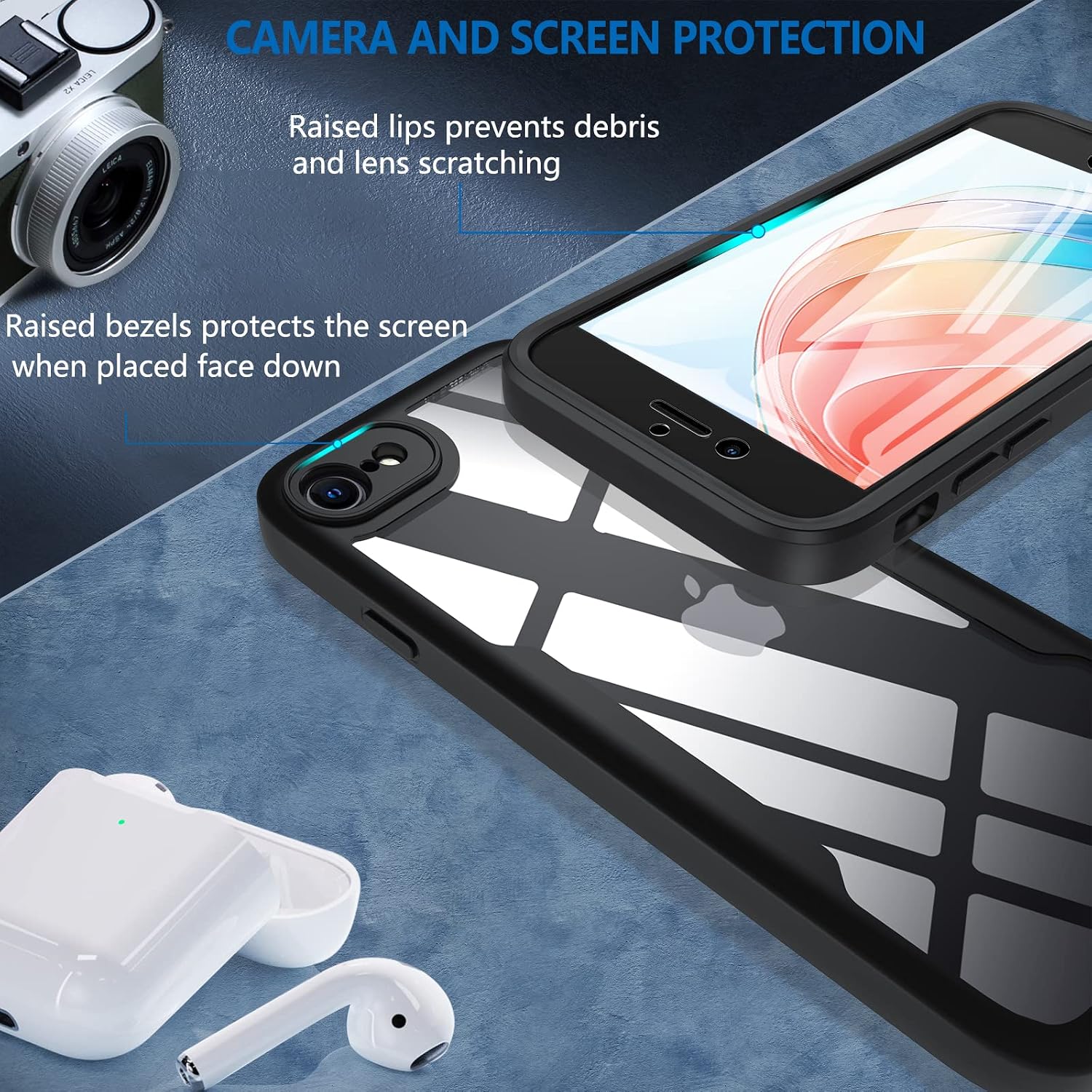 Detalle de OWKEY iPhone SE Case 360° 4.7