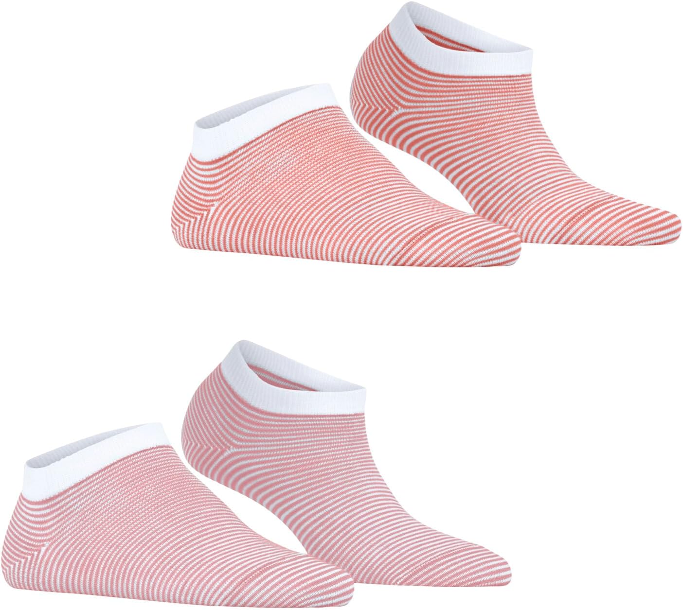 Thumbnail 2 de ESPRIT Damen Fine Stripe Sneakersocken 2er Pack
