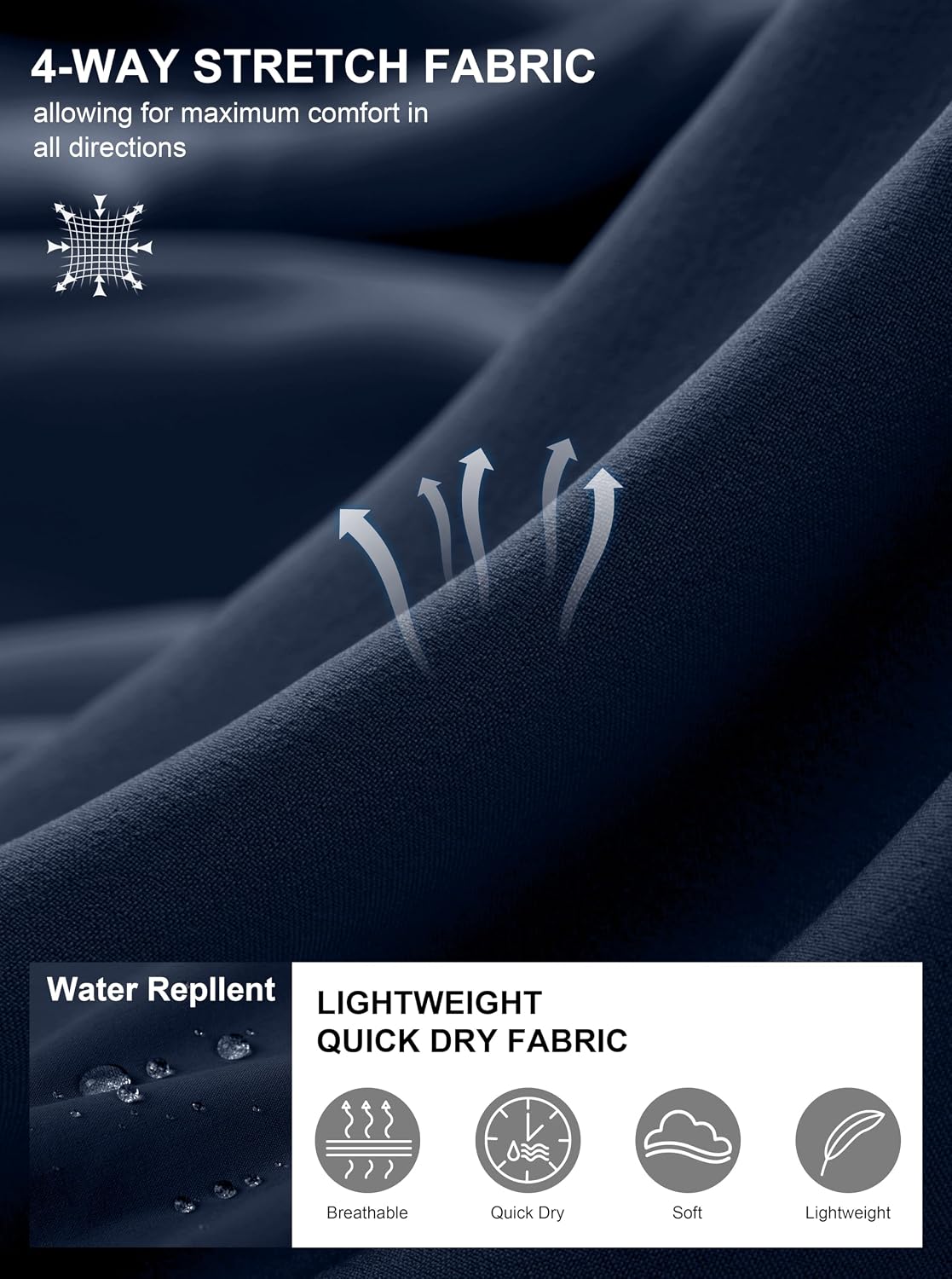 Detalle de Men's Golf Shorts with 7-Inch Inseam