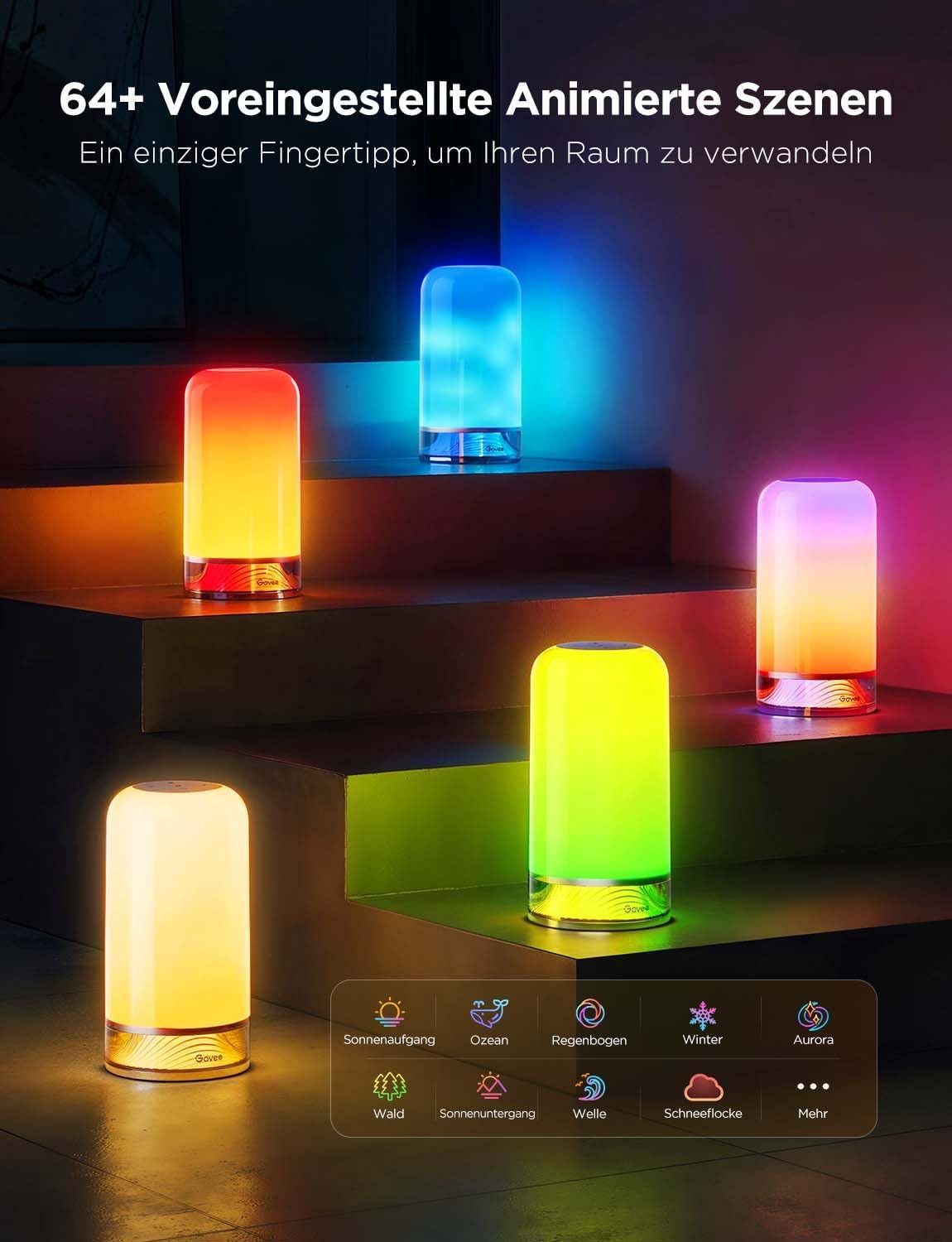 Thumbnail 2 de Govee LED Nachttischlampe 500 Lumen