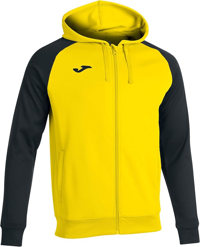 Imagen de Joma Academy IV Sudadera con Capucha Amarillo-Negro para Hombre 💛🖤 en OfertitasTOP