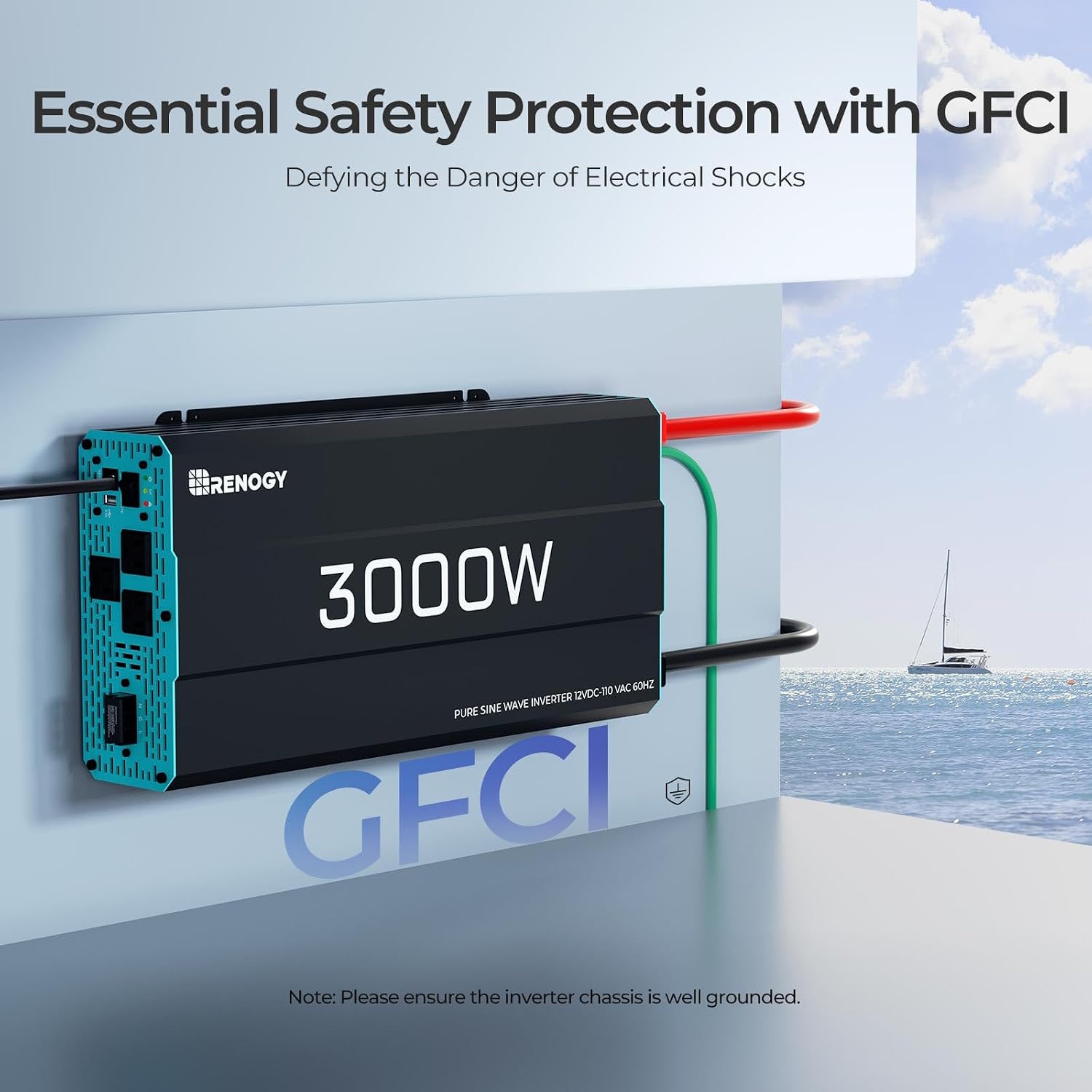 Thumbnail 4 de Renogy Inverter P2 3000W pure sine inverter