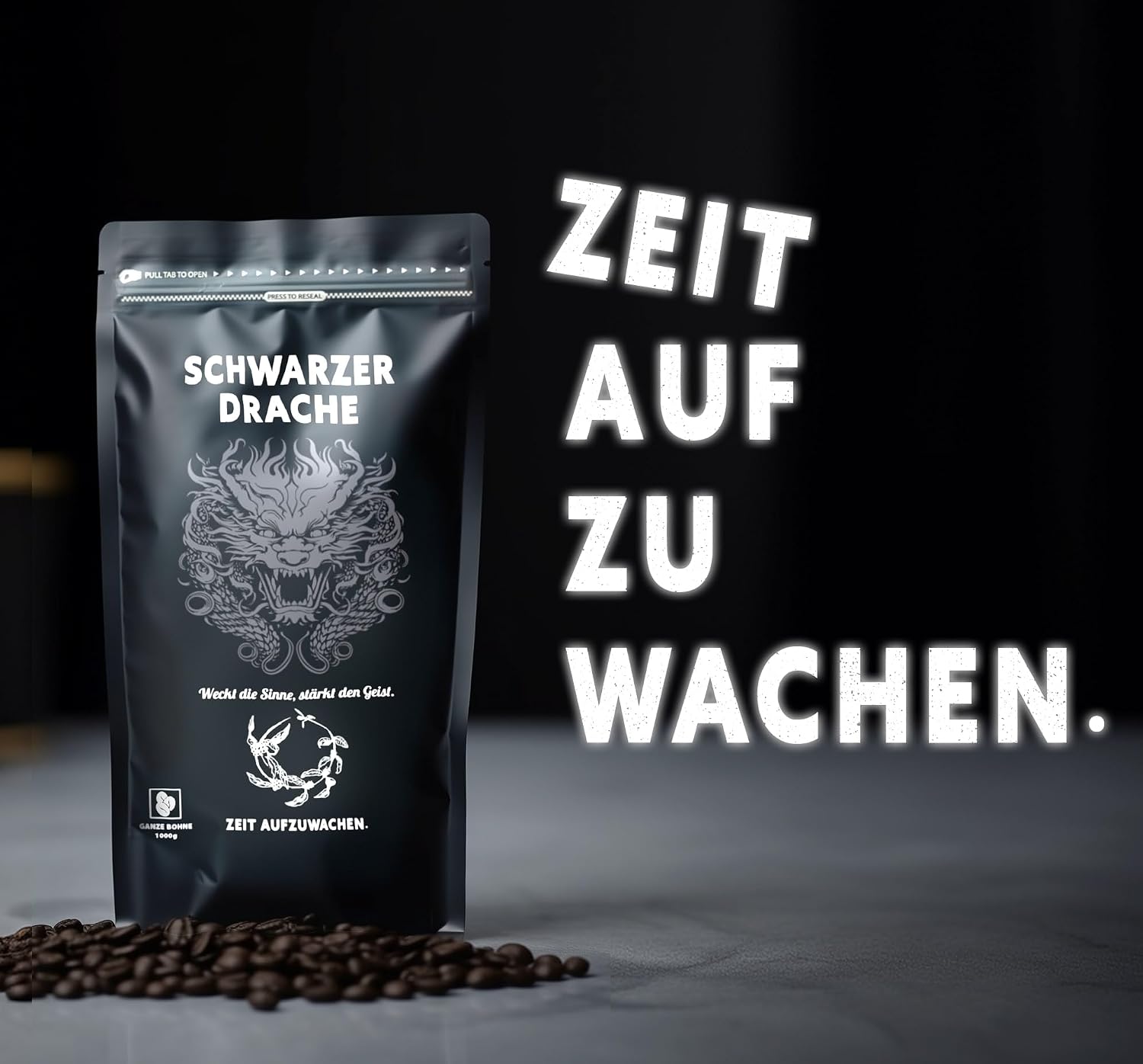 Thumbnail 2 de Schwarzer Drache Espresso 1kg Robusta