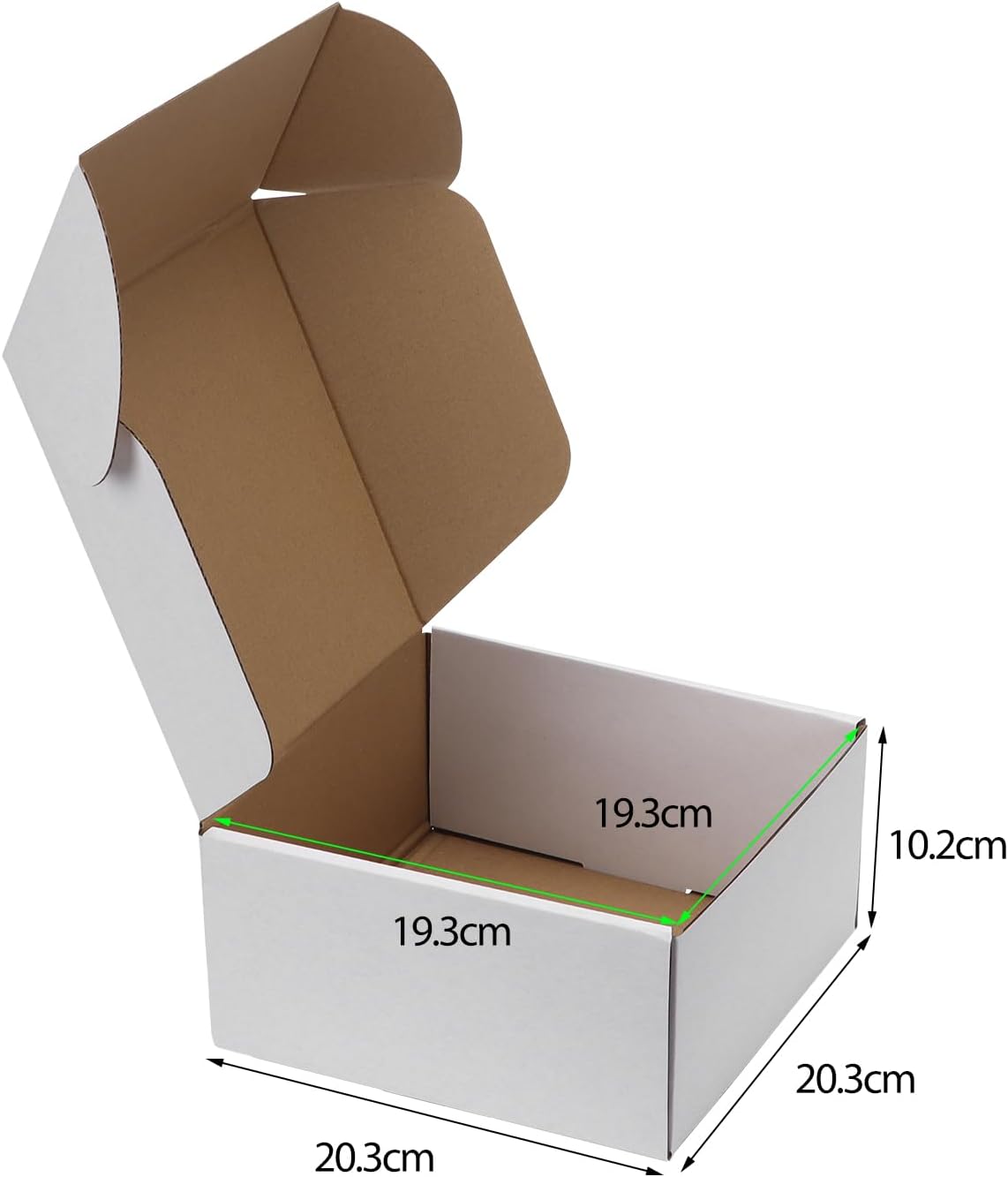 Detalle 2 de RLAVBL Shipping Boxes 25 Pack, 204x204x102 mm