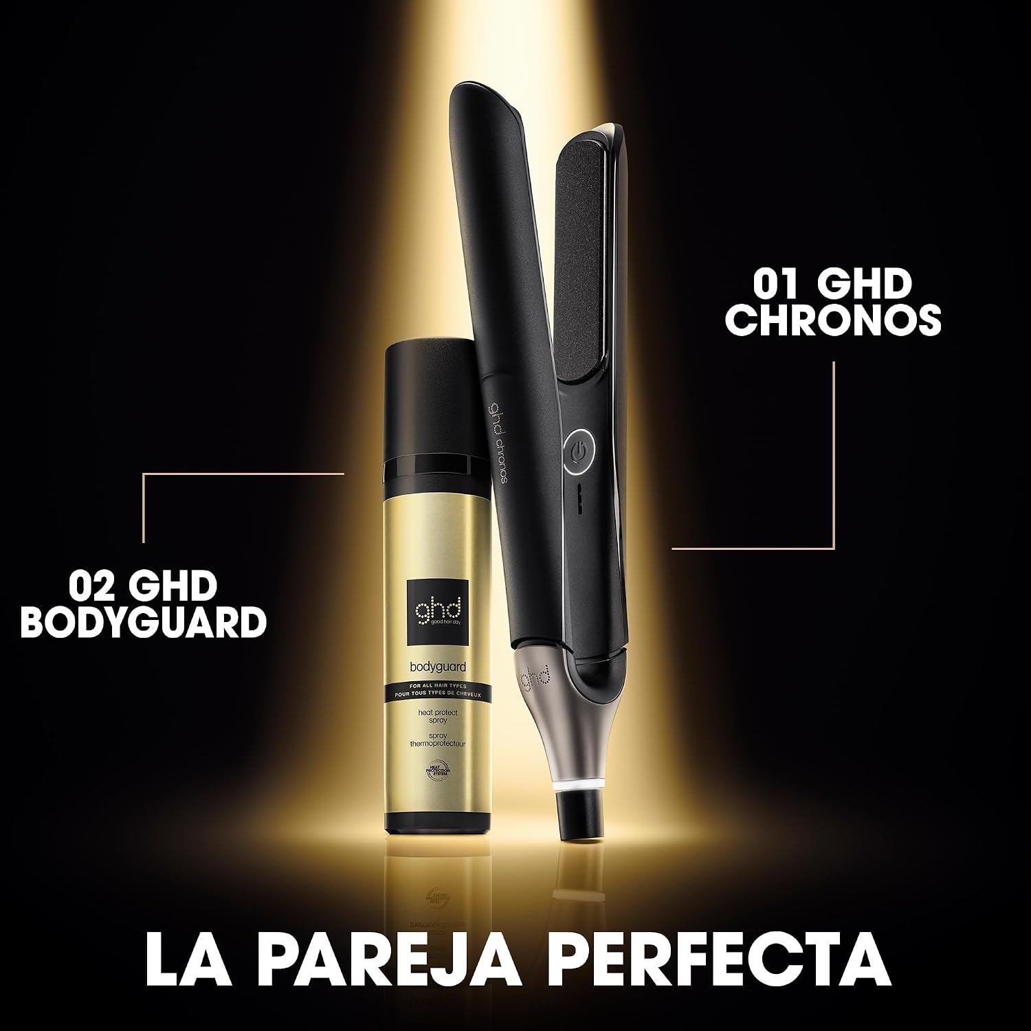 Thumbnail 4 de ghd Bodyguard: Spray protector térmico ligero e invisible para cabello sano