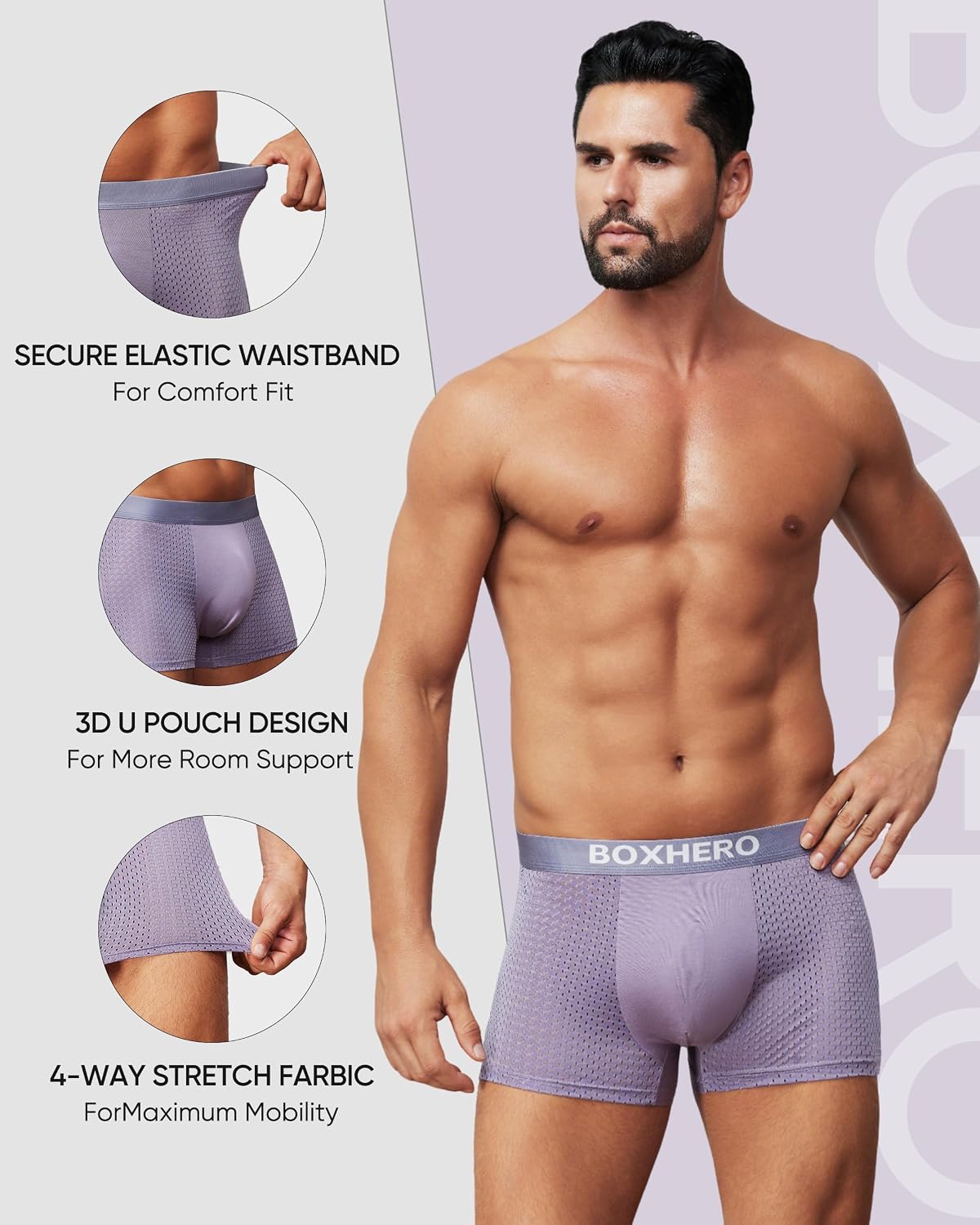 Thumbnail 4 de Boxhero Bamboo Boxer Briefs
