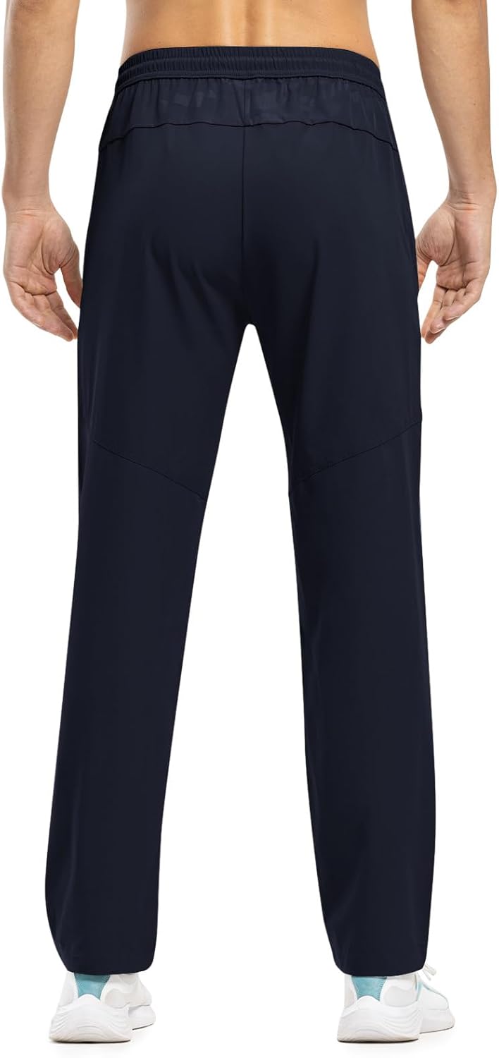 Thumbnail 3 de TBMPOY Men's Lightweight Hiking Travel Pants – Quick-Dry, Elastic Waist, Zipper Pockets