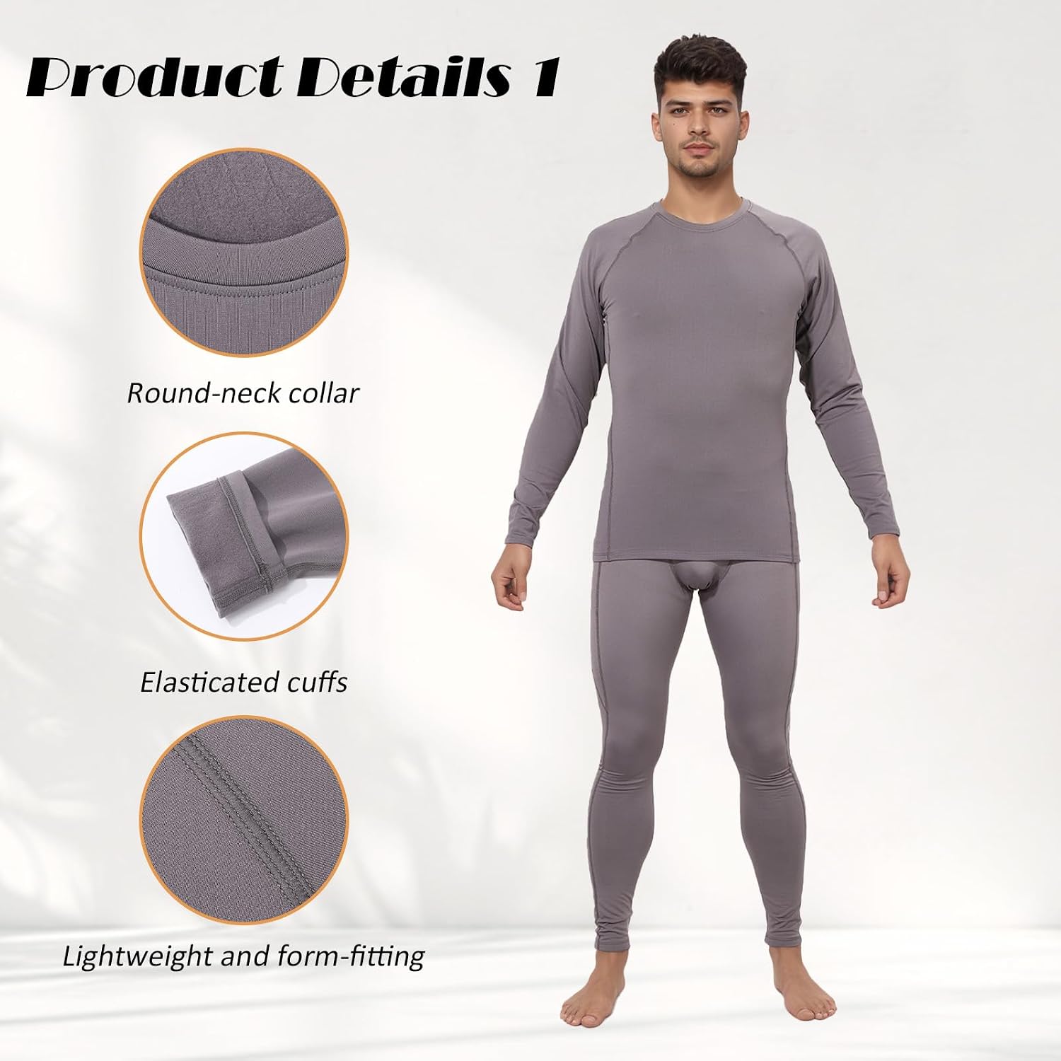 Detalle 2 de Ynport Crefreak caleçon long thermique doublé polaire