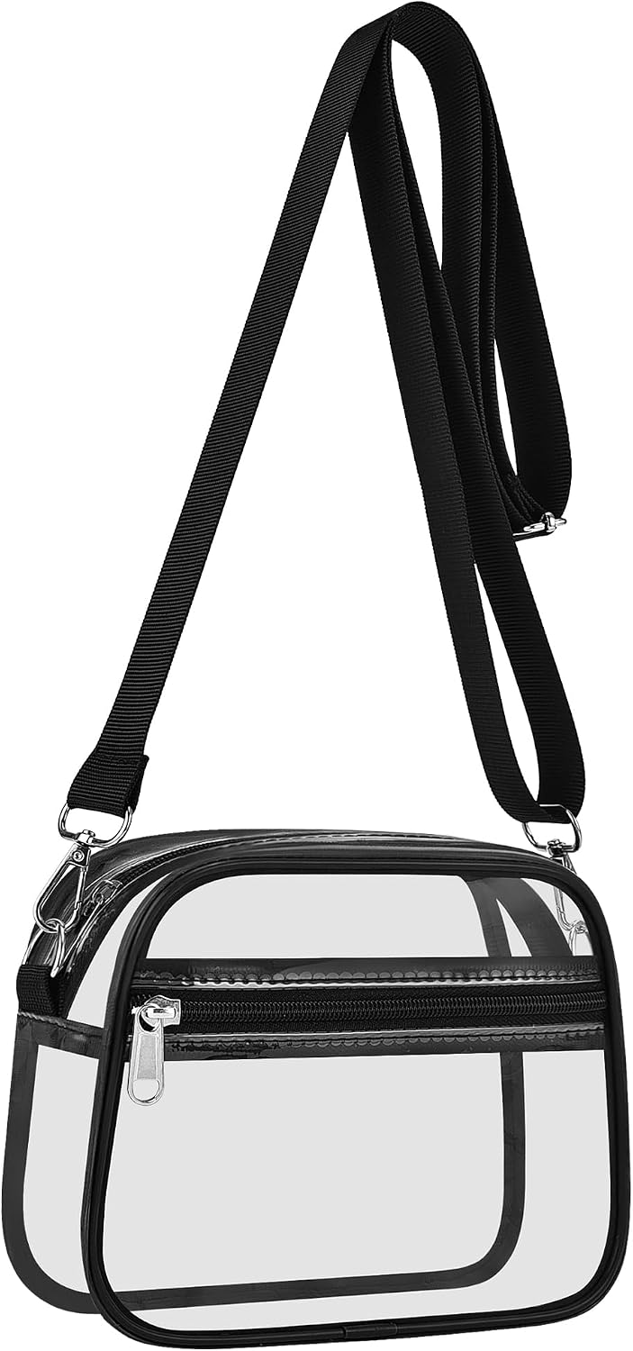 Thumbnail 6 de USPECLARE Clear Stadium Crossbody Bag, 0.4 mm PVC, Adjustable Strap
