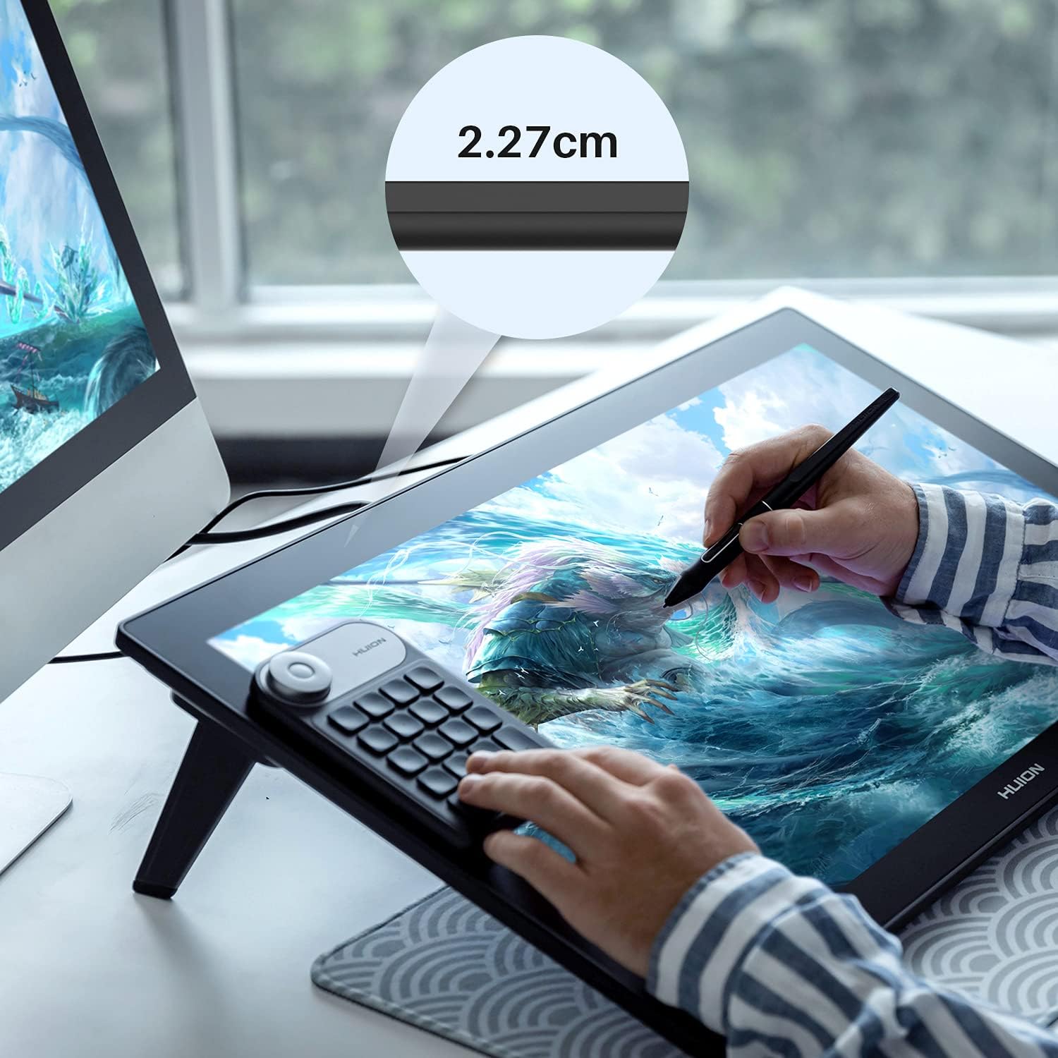 Thumbnail 8 de HUION Kamvas Pro 24 4K: Tableta Gráfica Profesional 🎨