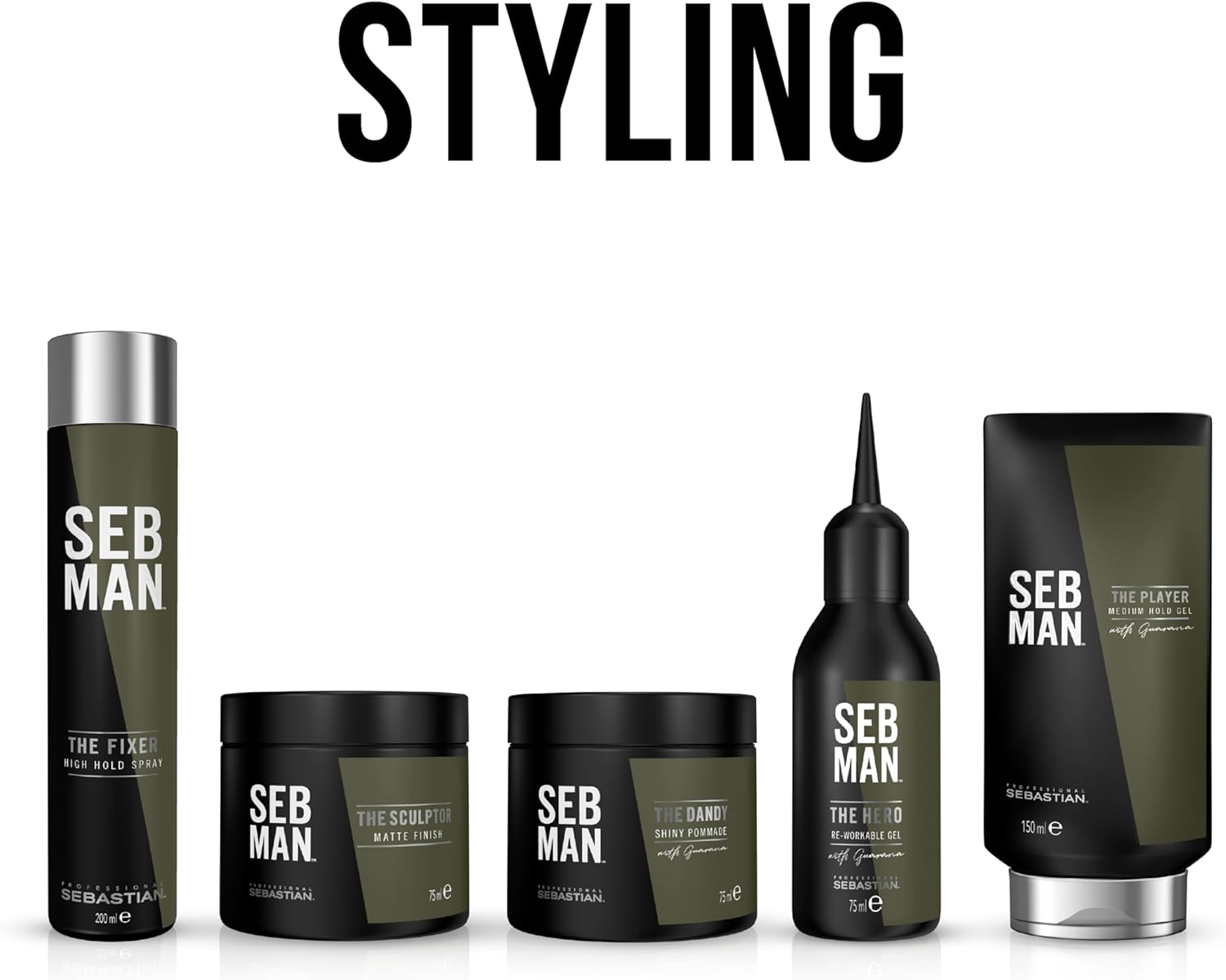 Detalle de Seb Man The Dandy Crema Styling con tenuta leggera e finish lucido e luminoso (75 ml)