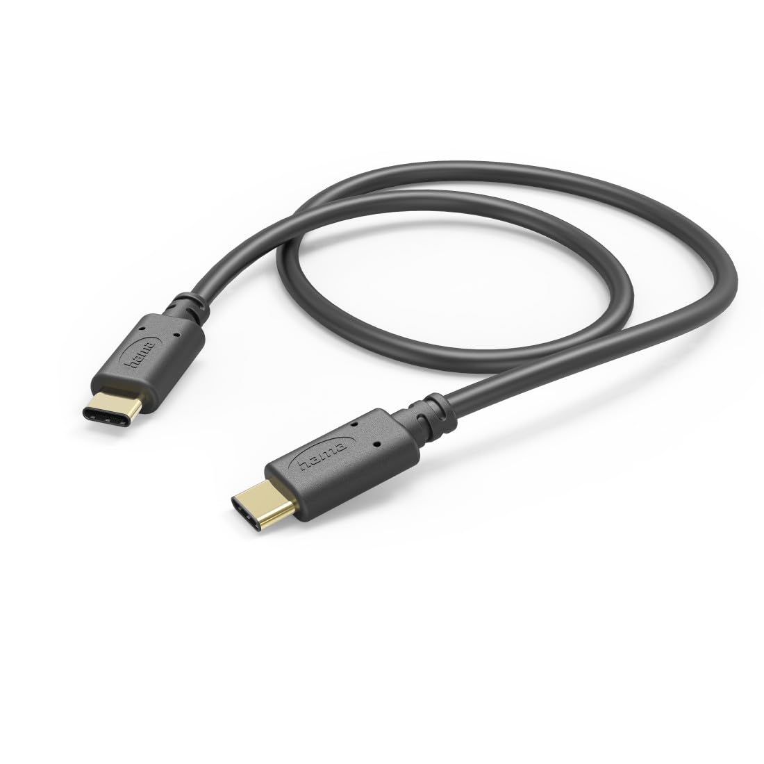 Detalle de Hama USB-C to USB-C Charging Cable (1.5m, Black)