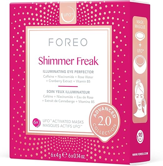 Detalle de FOREO Máscara Shimmer Freak 2.0 para Belleza Facial 🌟