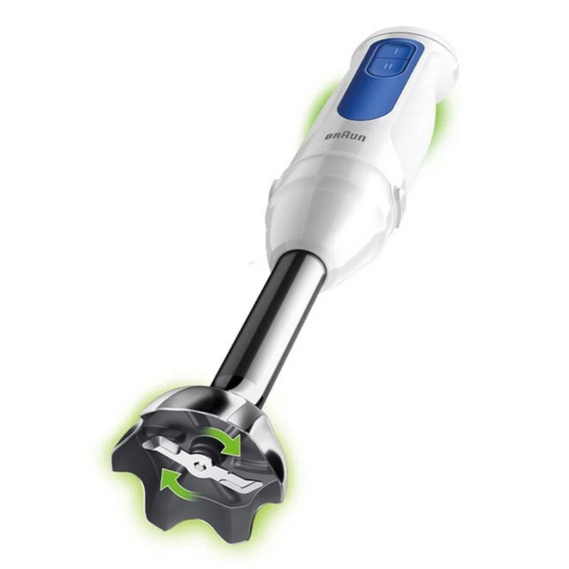 Detalle 2 de Braun MQ 30001 M: batidora de mano de 900 W para mezclar, triturar y emulsionar con control sencillo