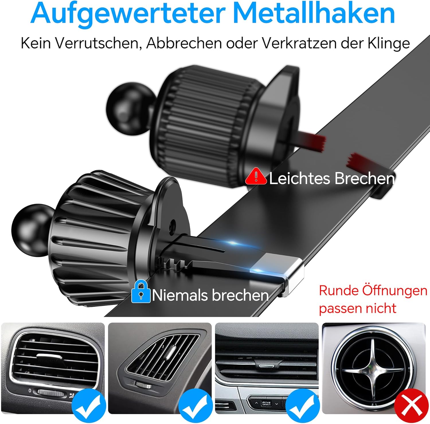 Thumbnail 6 de Coolpow Handyhalterung Auto 20x N55 Magnet, 360° drehbar