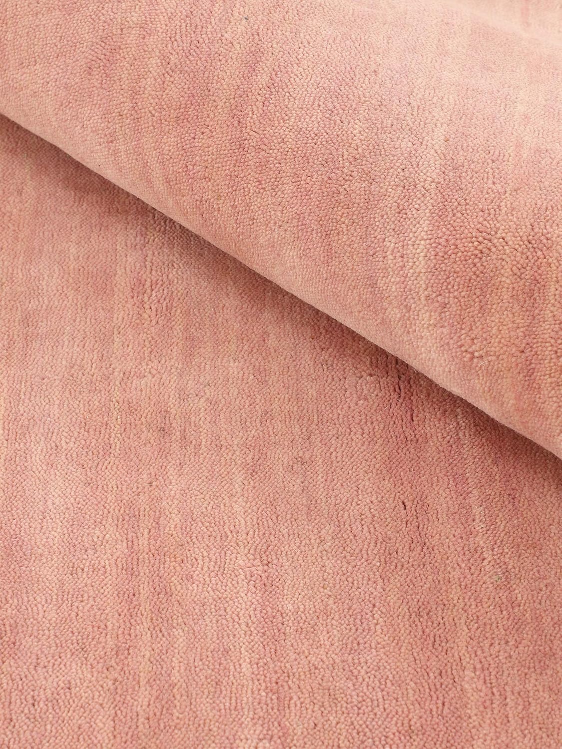 Thumbnail 7 de CarpetFine Alfombra Redonda Gabbeh Uni Rosa Ø 300 cm 🛋