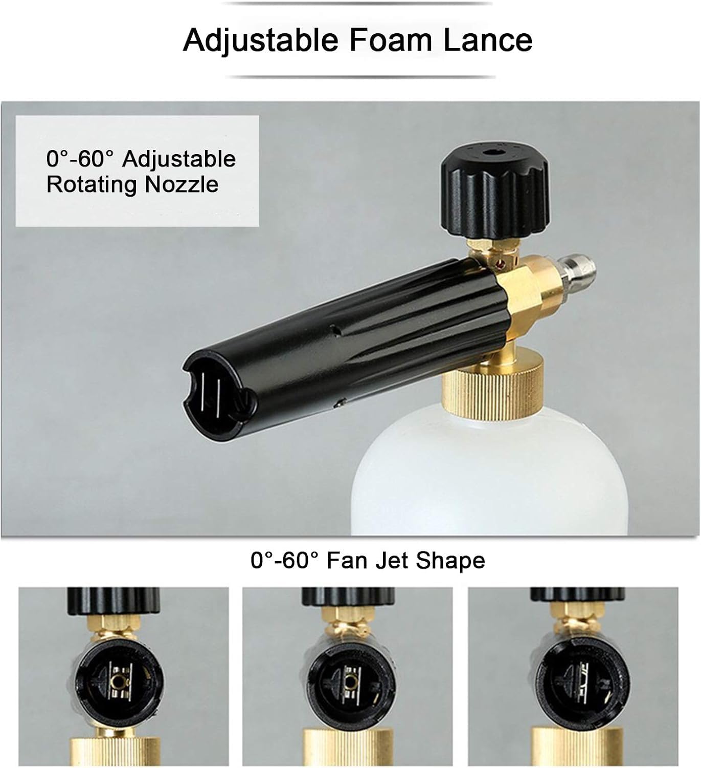 Detalle 2 de Snow Foam Lance 1L adjustable foam cannon