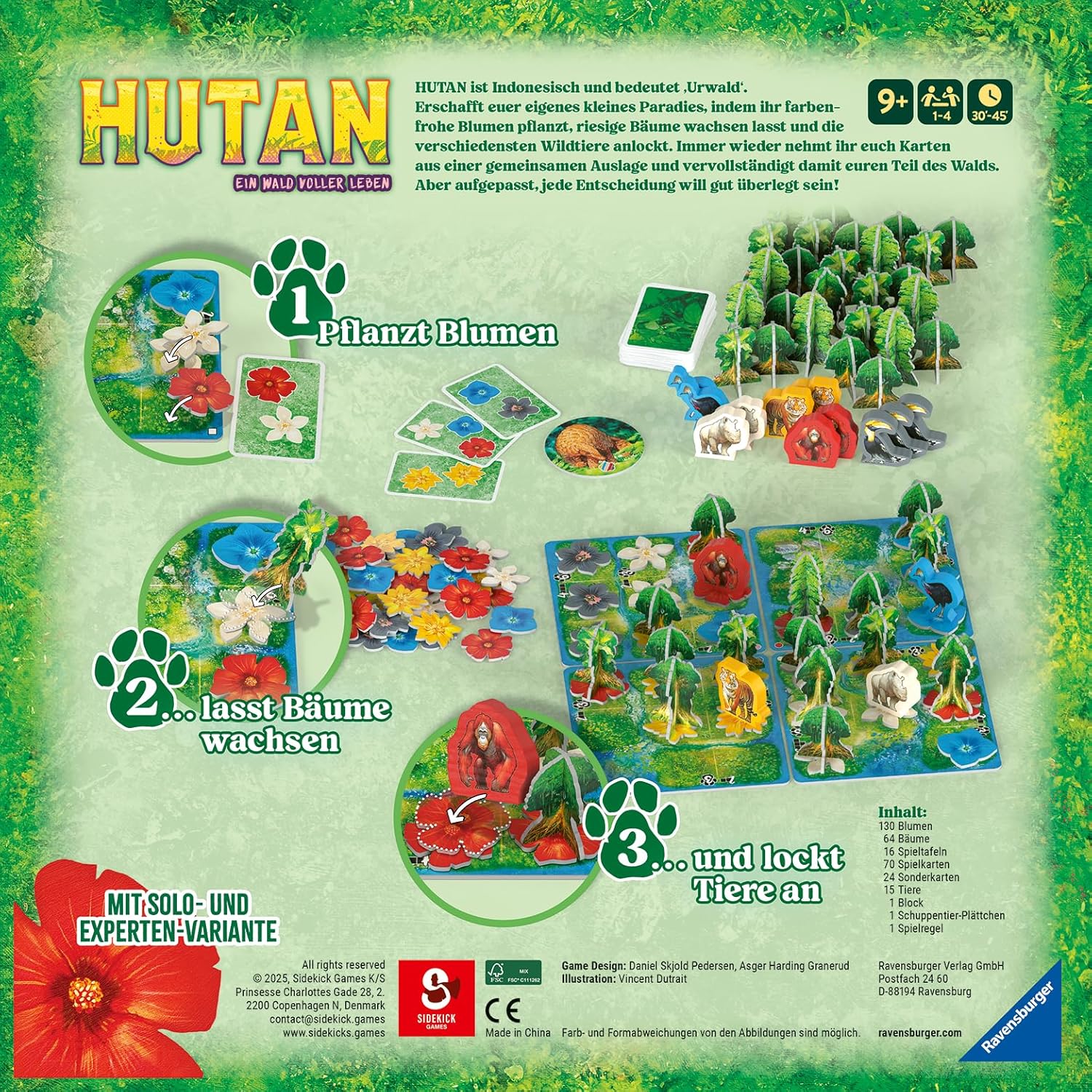 Thumbnail 5 de Ravensburger HUTAN D – Taktikspiel für die ganze Familie (1–4 Spieler, ab 8 Jahren)
