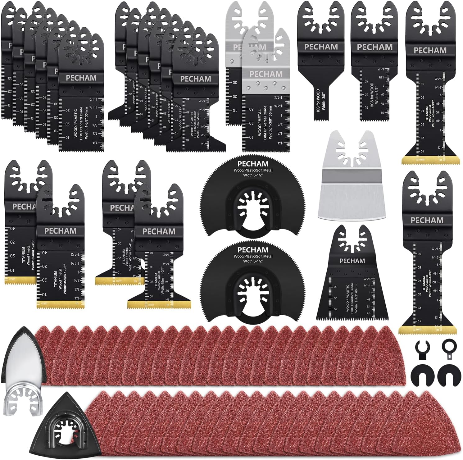 PECHAM 128 Multitool Sägeblätter Set