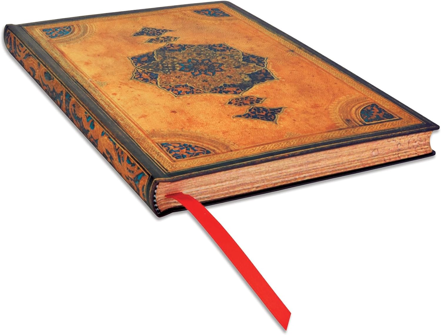 Detalle de Paperblanks FB4447-5 Safavide Midi gelijnd notitieboek, 176 pagina’s