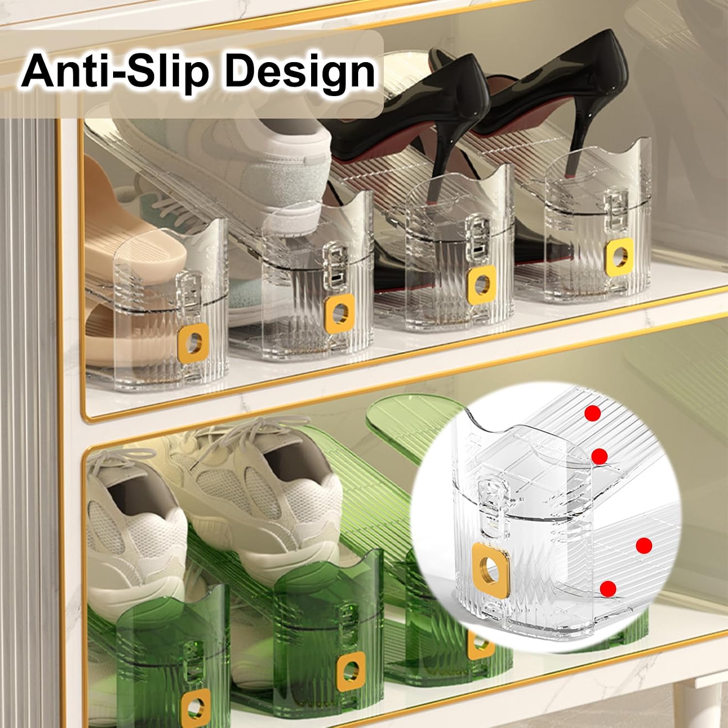 Detalle 1 de Copidrum Shoe Slot Organizer, PET