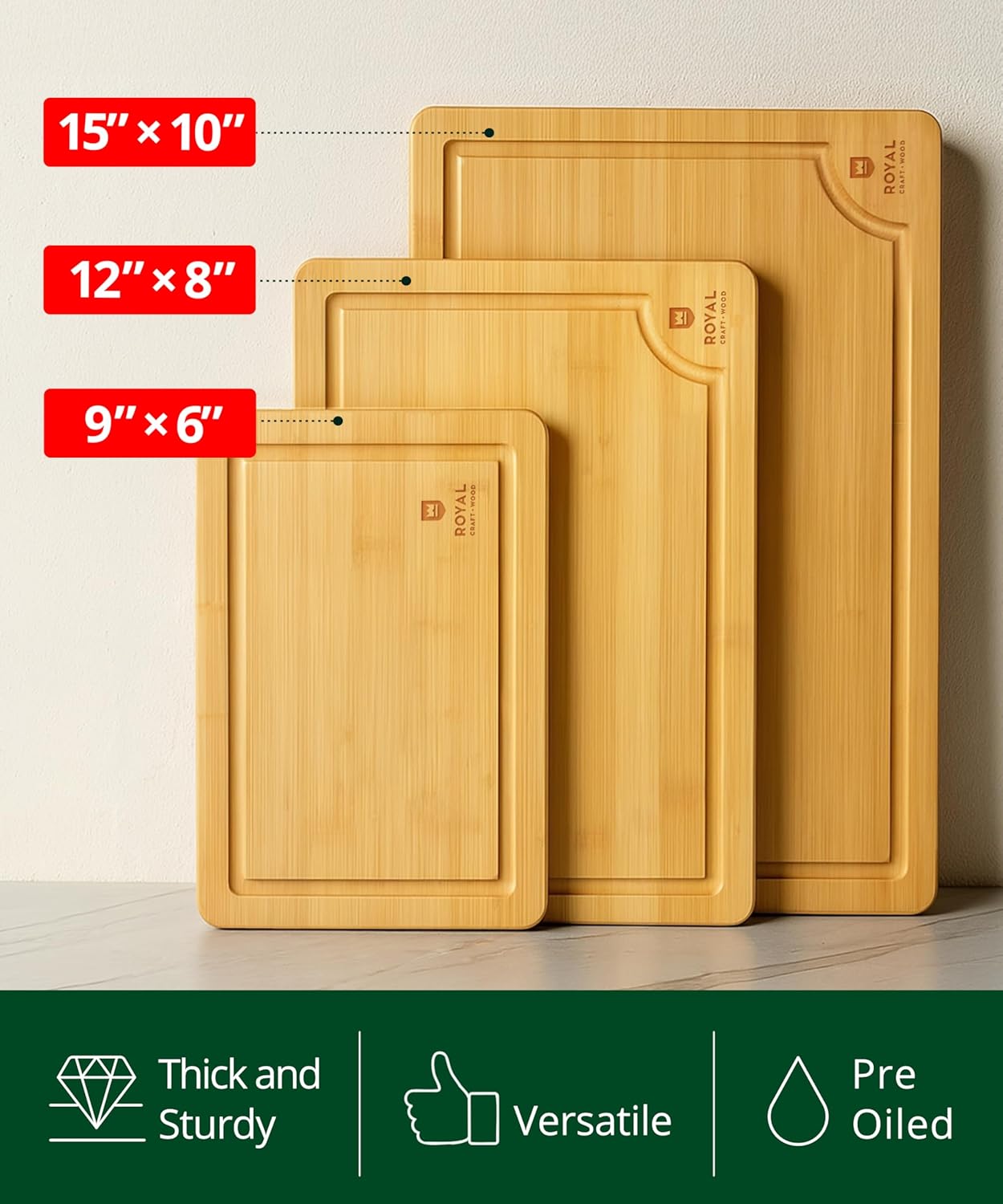 Thumbnail 1 de Royal Craft Wood Premium Cutting Boards ⚙