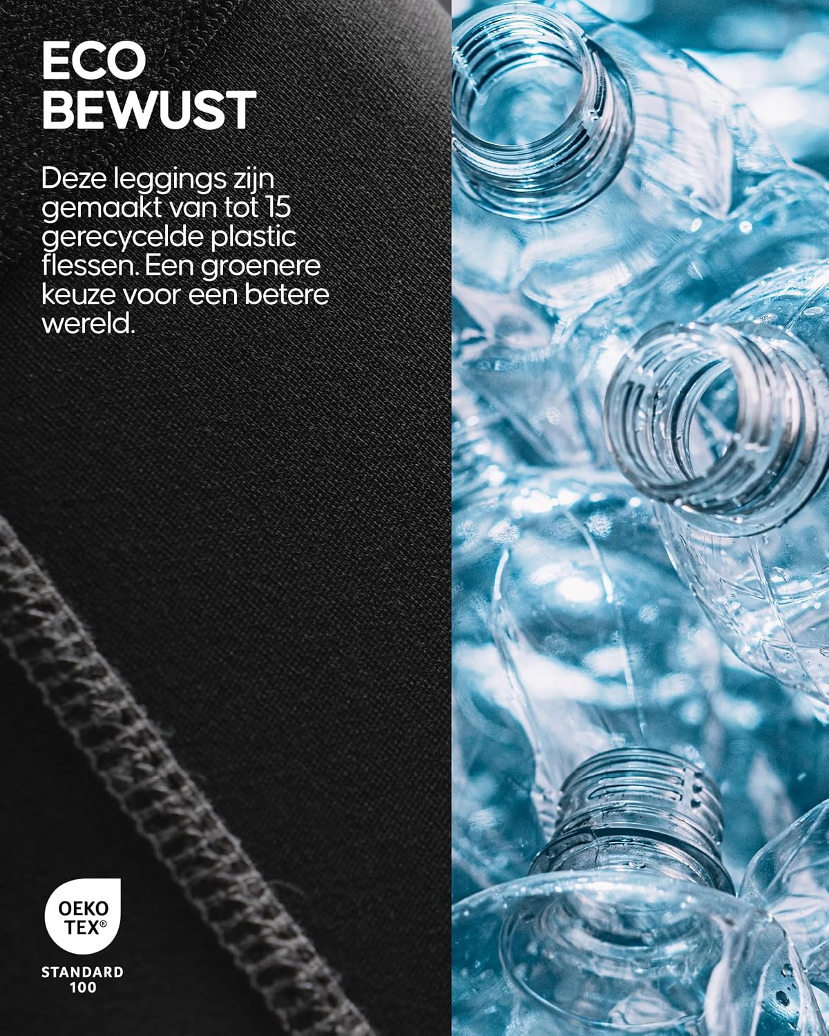Thumbnail 3 de DANISH ENDURANCE compressiebroek voor heren, 2-pack met lichte compressie en vierwegstretch