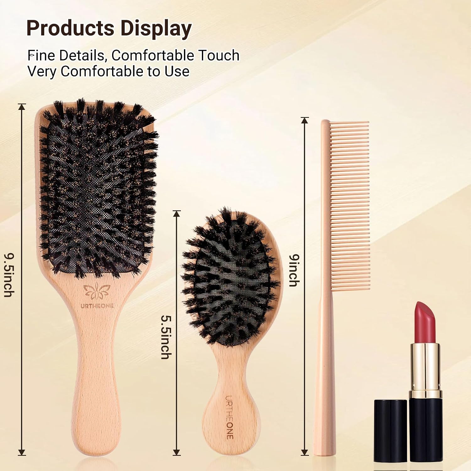 Thumbnail 6 de URTHEONE Hair Brush Set with Boar Bristles