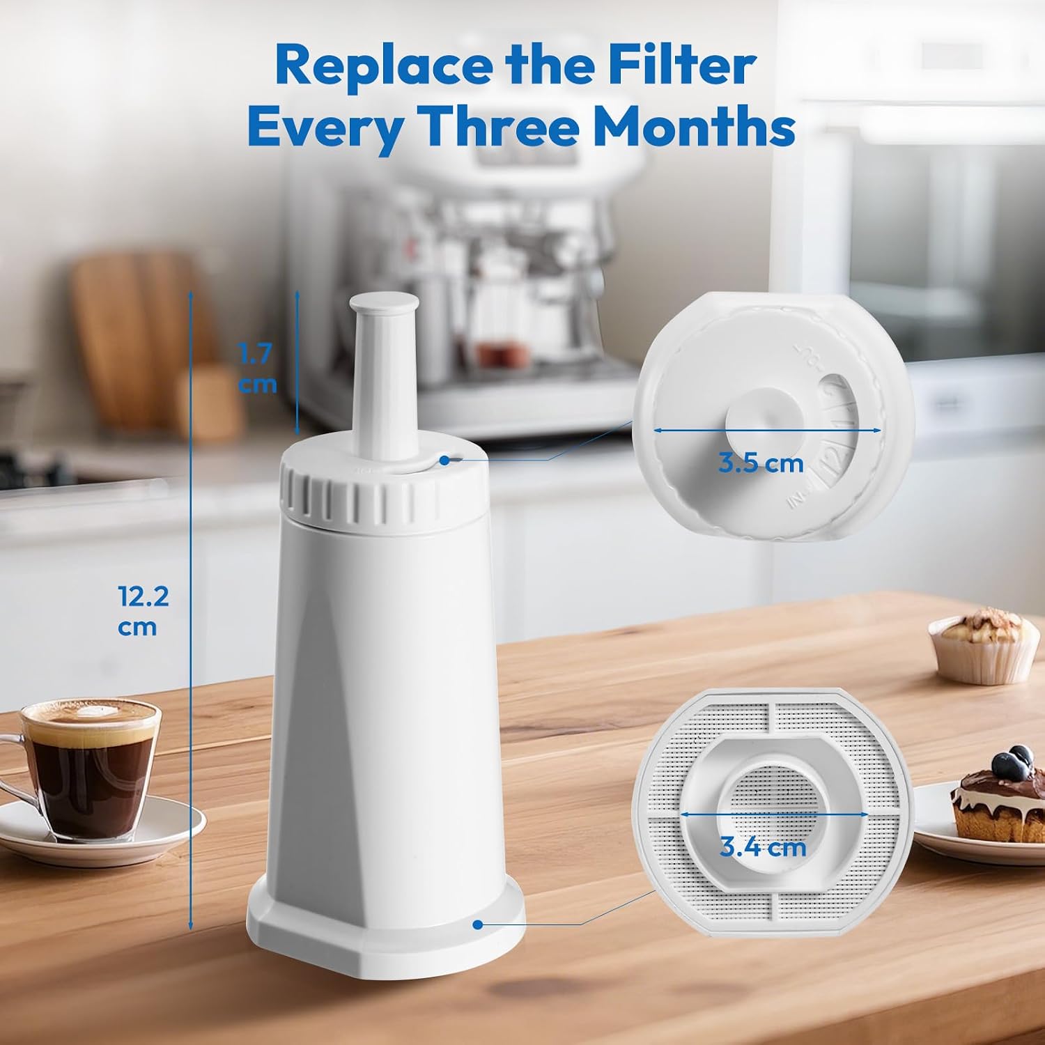 Thumbnail 5 de Water Filter Replacement for Sage Barista (3 pack)