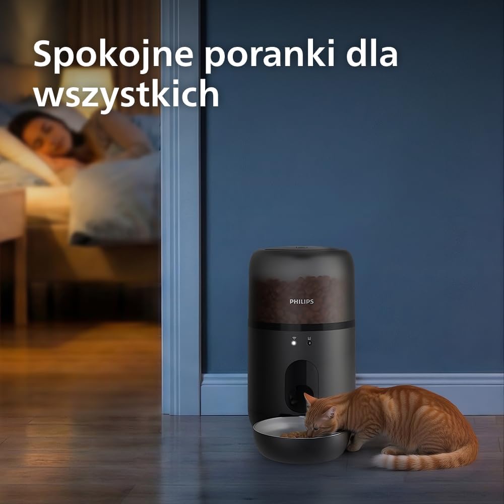Detalle de Philips PAW3300/02 inteligentny karmnik dla kota, aplikacja i 20 posiłków