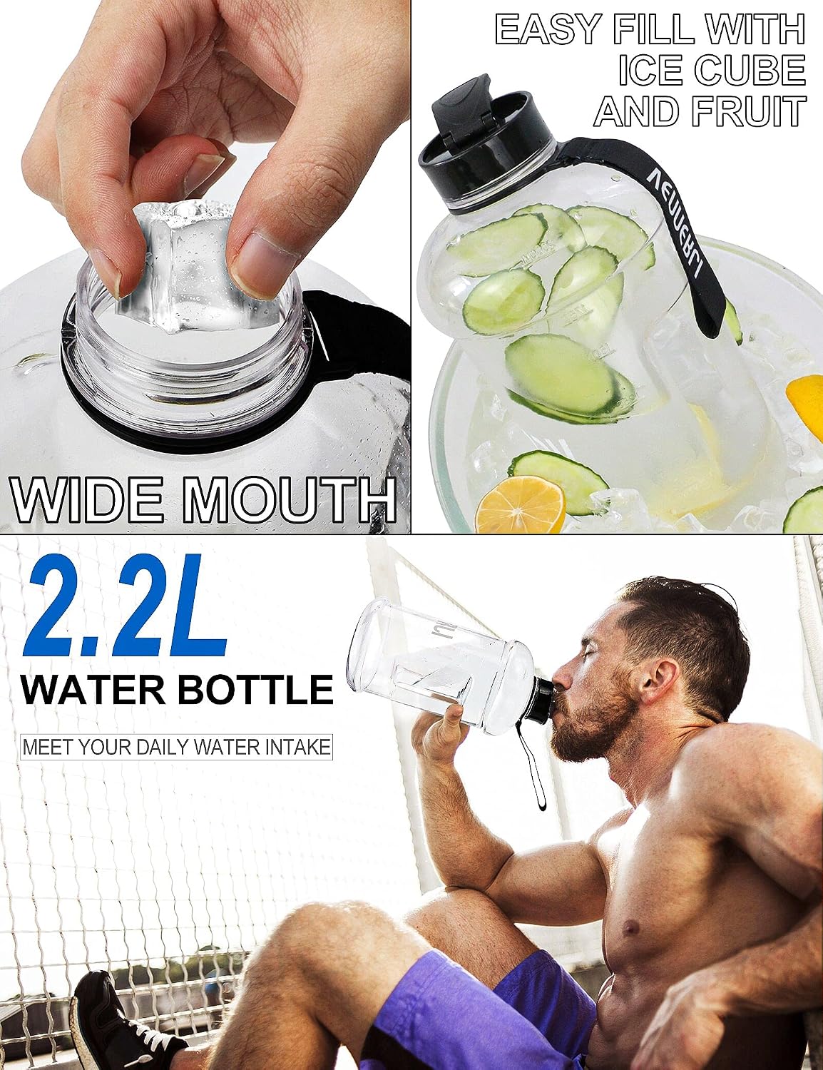 Thumbnail 4 de VENNERLI Trinkflasche 2,2 L für Sport