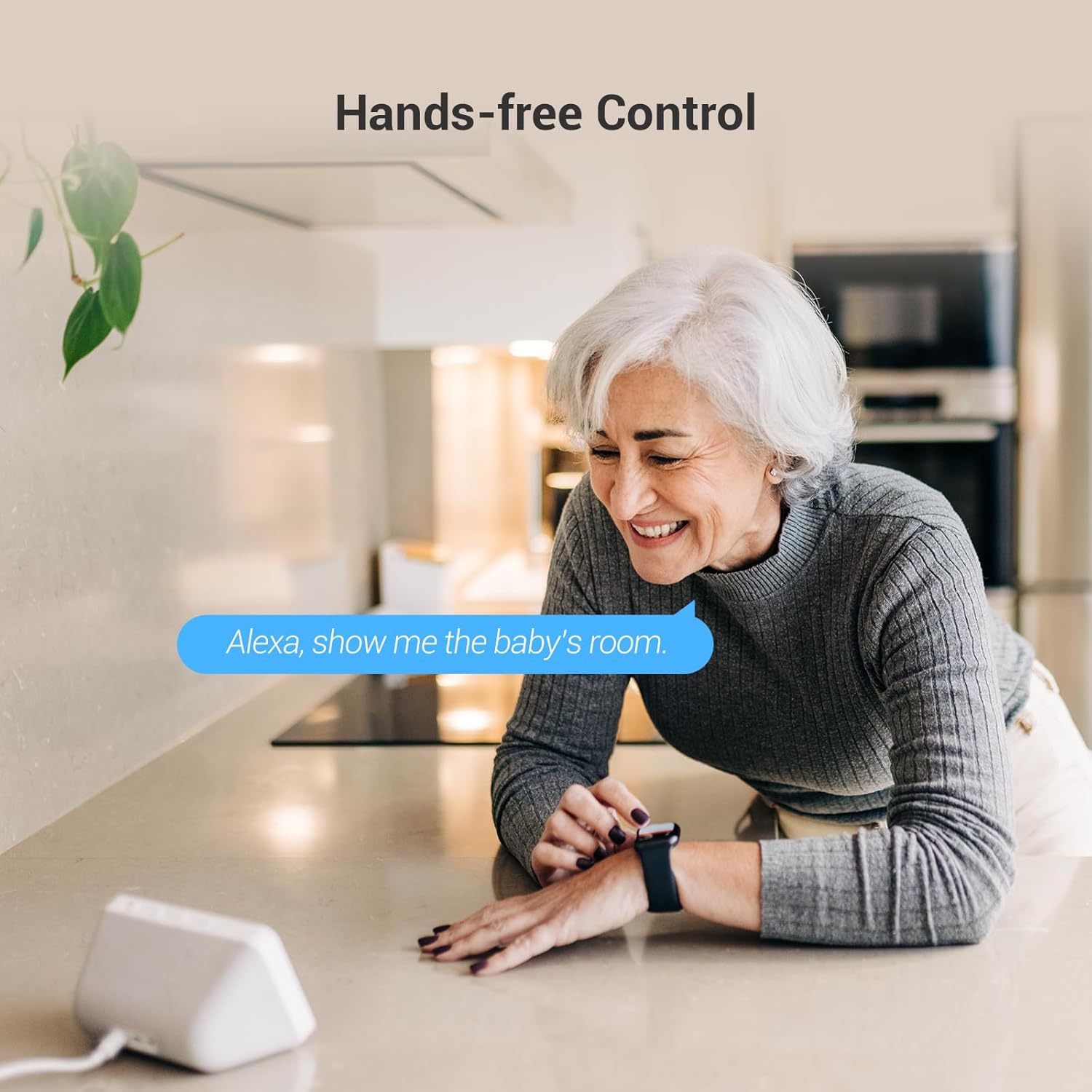 Thumbnail 6 de EZVIZ 2K Indoor WiFi Camera (C6c) with 512GB Support, Starlight Colour Night Vision, 360° Coverage, Auto Tracking and Google Control