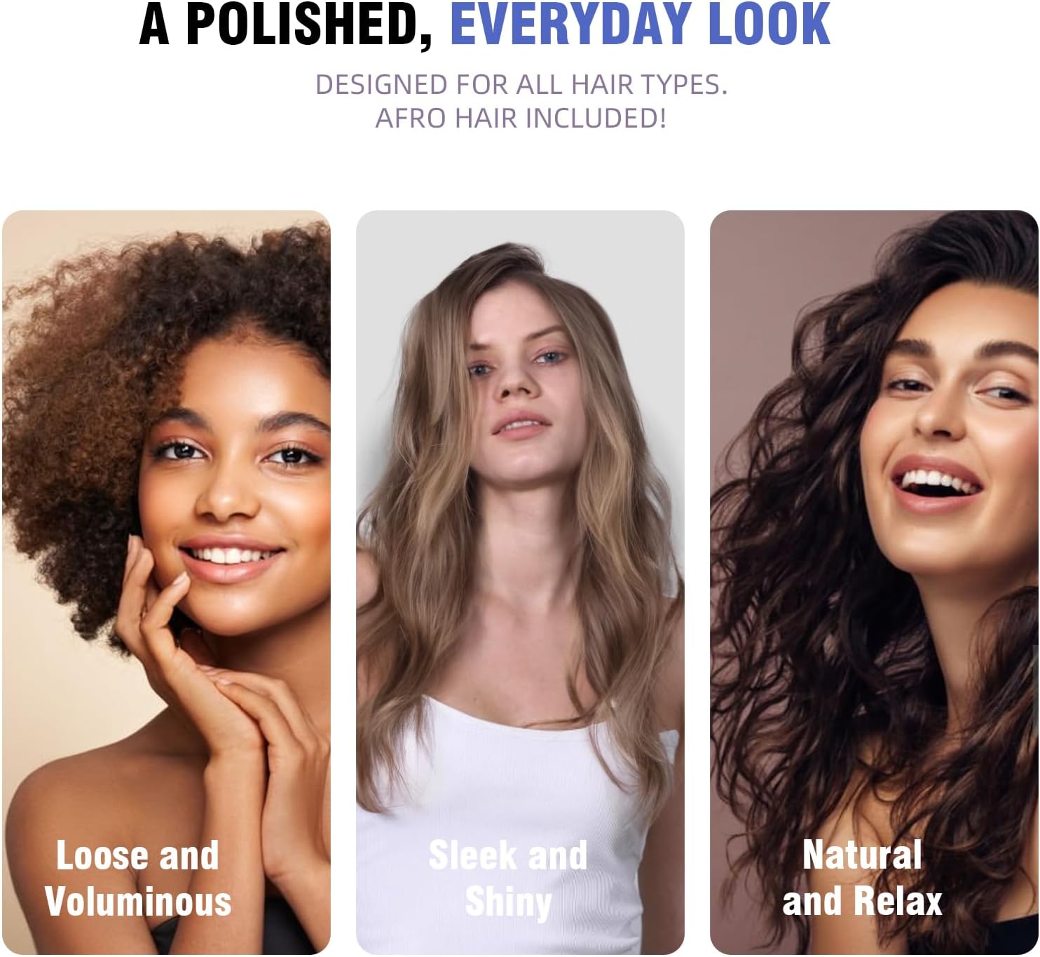 Thumbnail 2 de Hair Dryer Fast Dry 1800W Professional Ionic Hairdryer – Compact, Lightweight, and Frizz Control