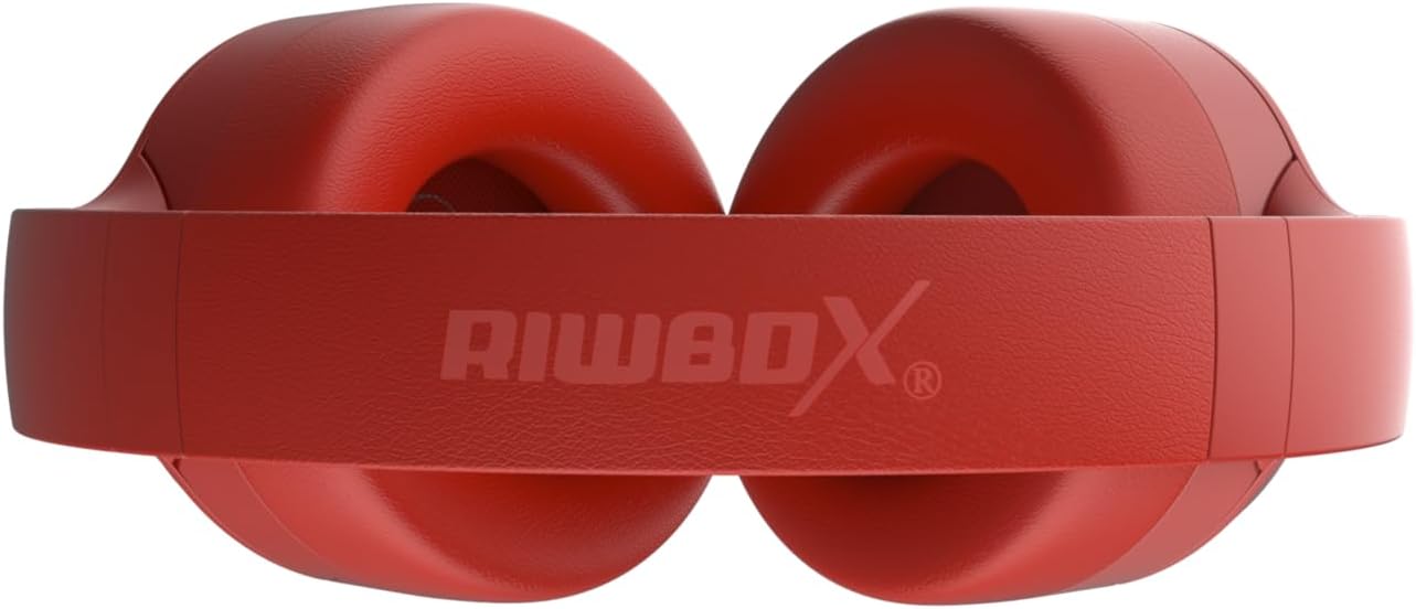 Thumbnail 4 de Riwbox Hybrid ANC Headphones Red