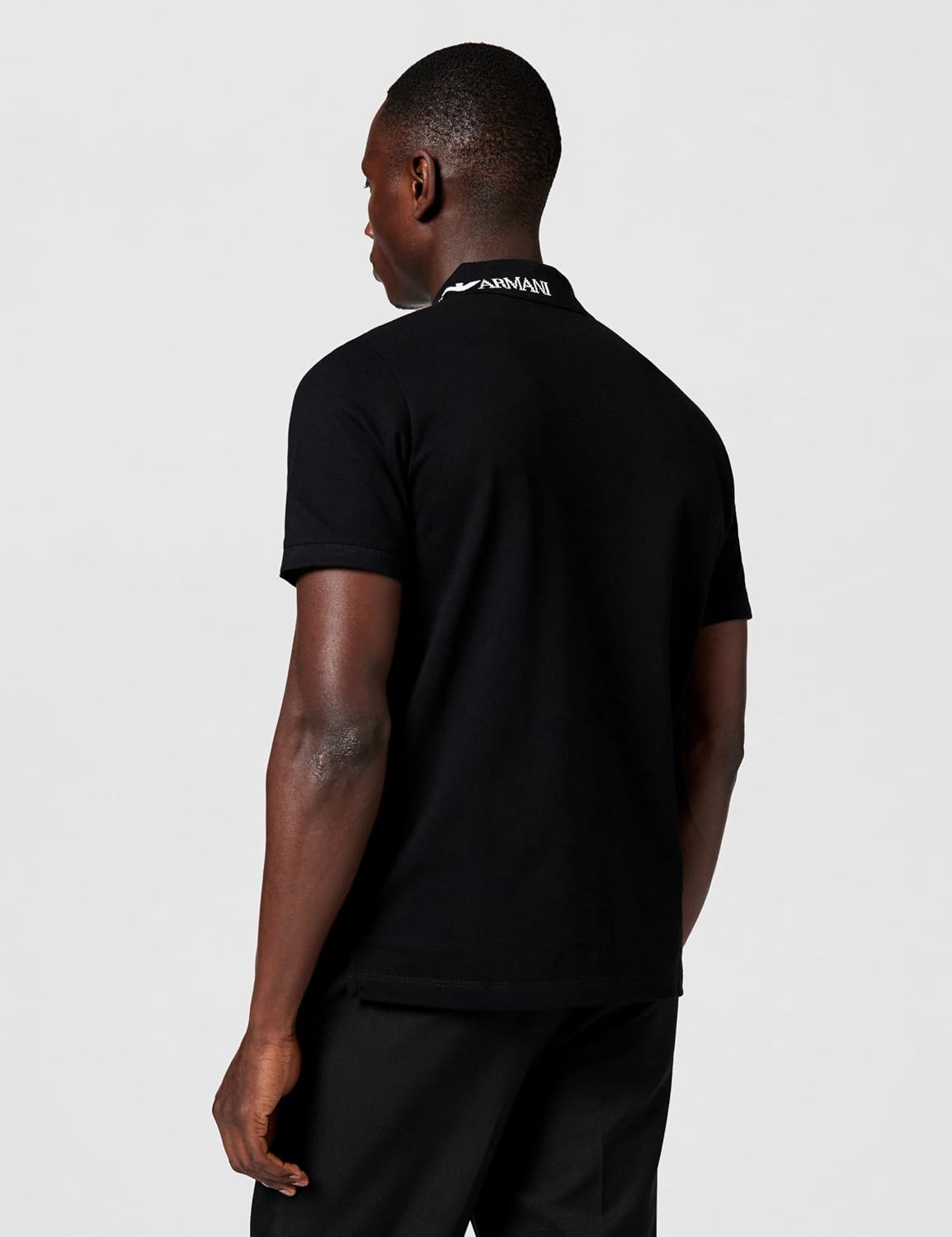 Detalle de Emporio Armani Polo Uomo - Polo a manica corta con logo aquila ricamato