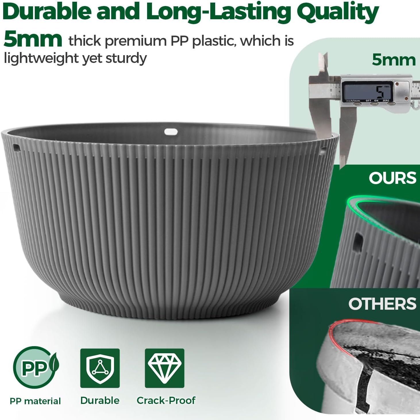 Thumbnail 2 de T4u Maceta Colgante 30 cm para interior