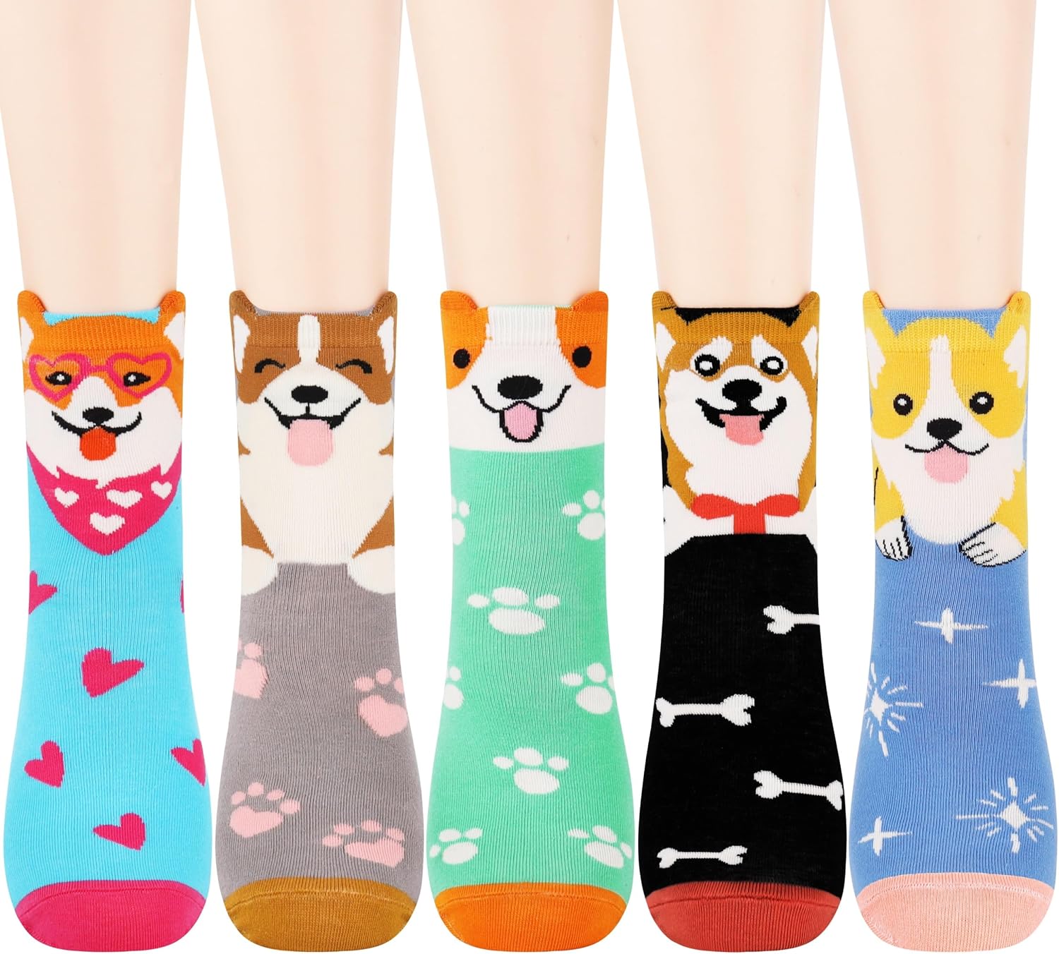Thumbnail 6 de Jeasona Women's Cat Socks US 5-8