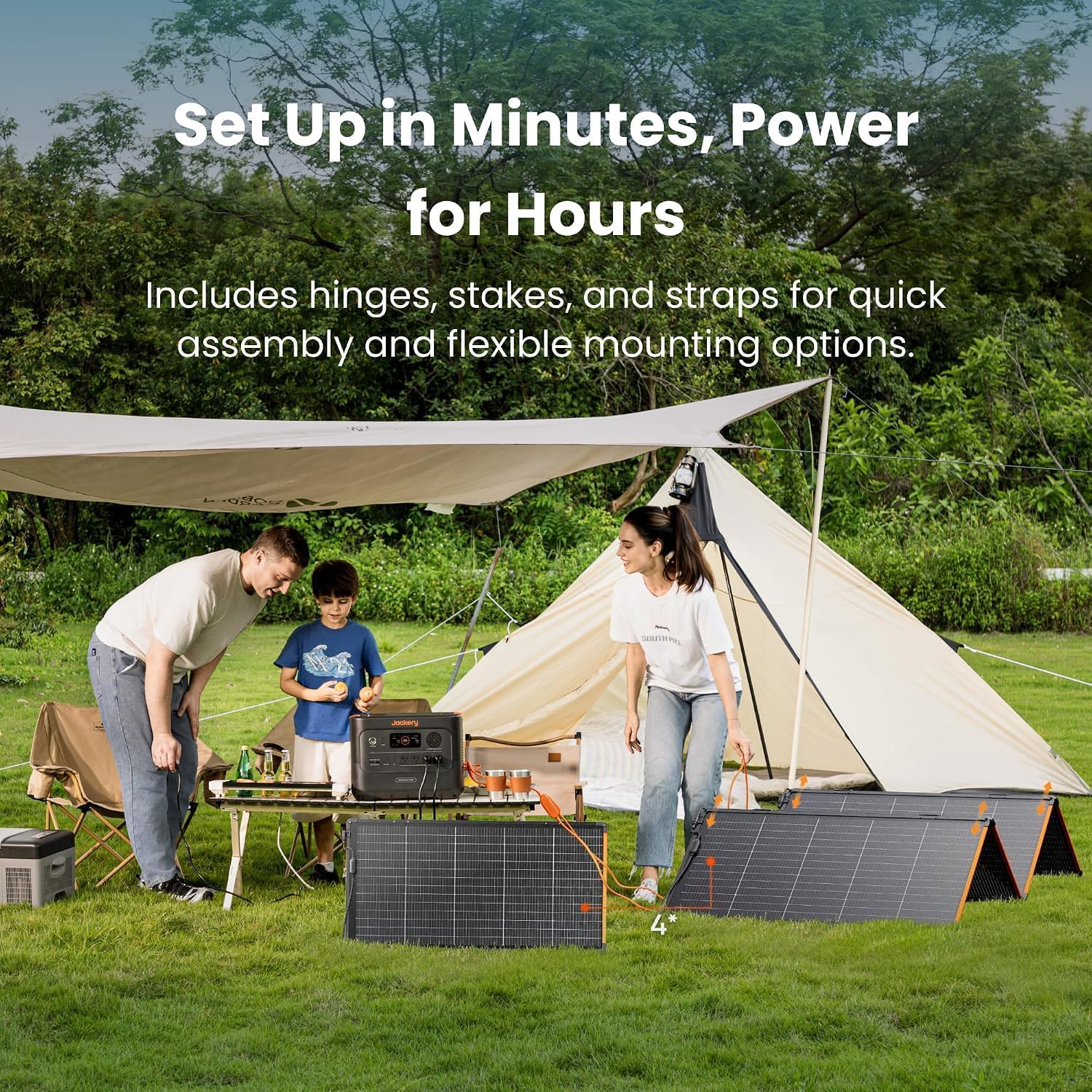 Thumbnail 6 de Jackery JE-5000A Solar Generator, 5040Wh LiFePO4 with 340W Solar Panel
