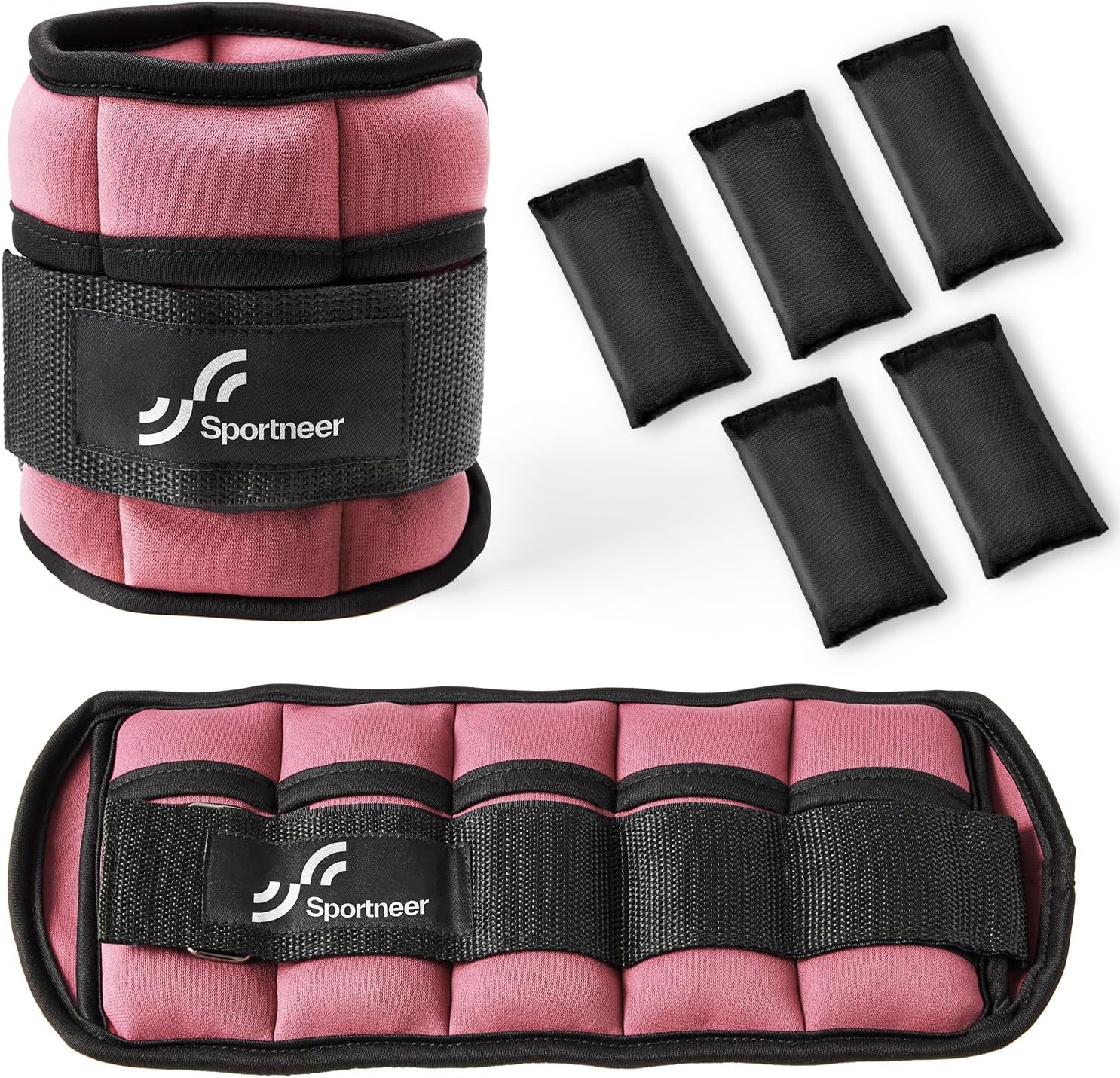 Thumbnail 6 de Sportneer Adjustable Ankle Weights Set with Wrist Straps — 0.45 kg to 2.3 kg per ankle, 0.9 kg to 4.5 kg per pair