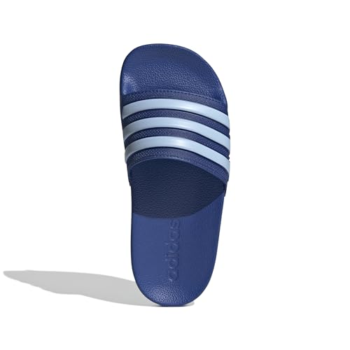 Detalle de adidas Kinder Adilette Shower Slides Sandal – Royal Blue/Glow Blue, Größe 29 EU
