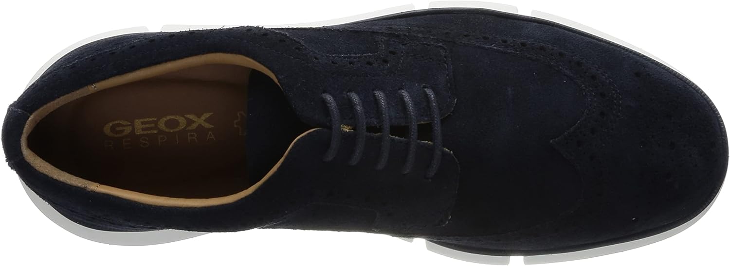Detalle de Geox Uomo U Adacter F Oxford: stile classico e comfort quotidiano