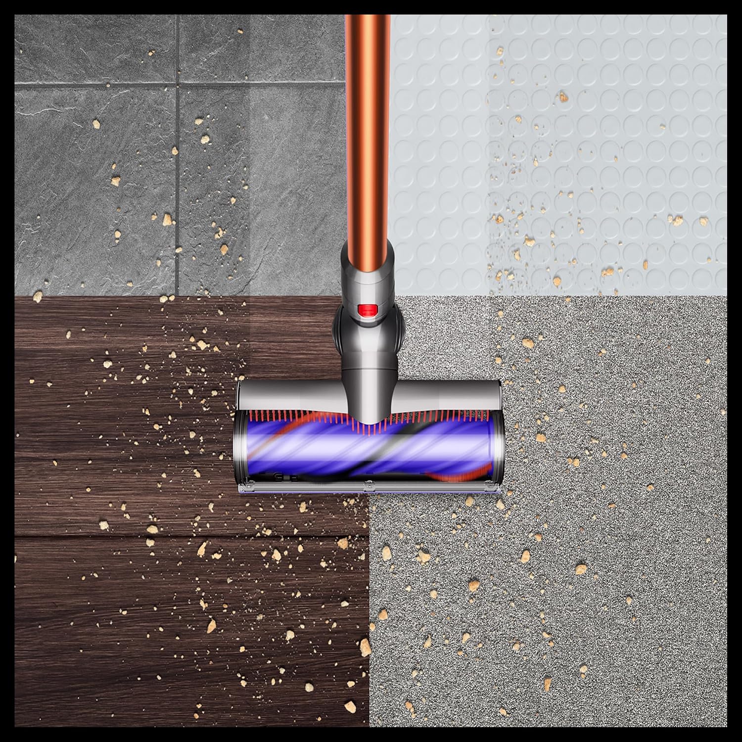 Thumbnail 4 de Dyson Cyclone V10 Akku-Staubsauger mit Niedrigreichweiten-Adapter