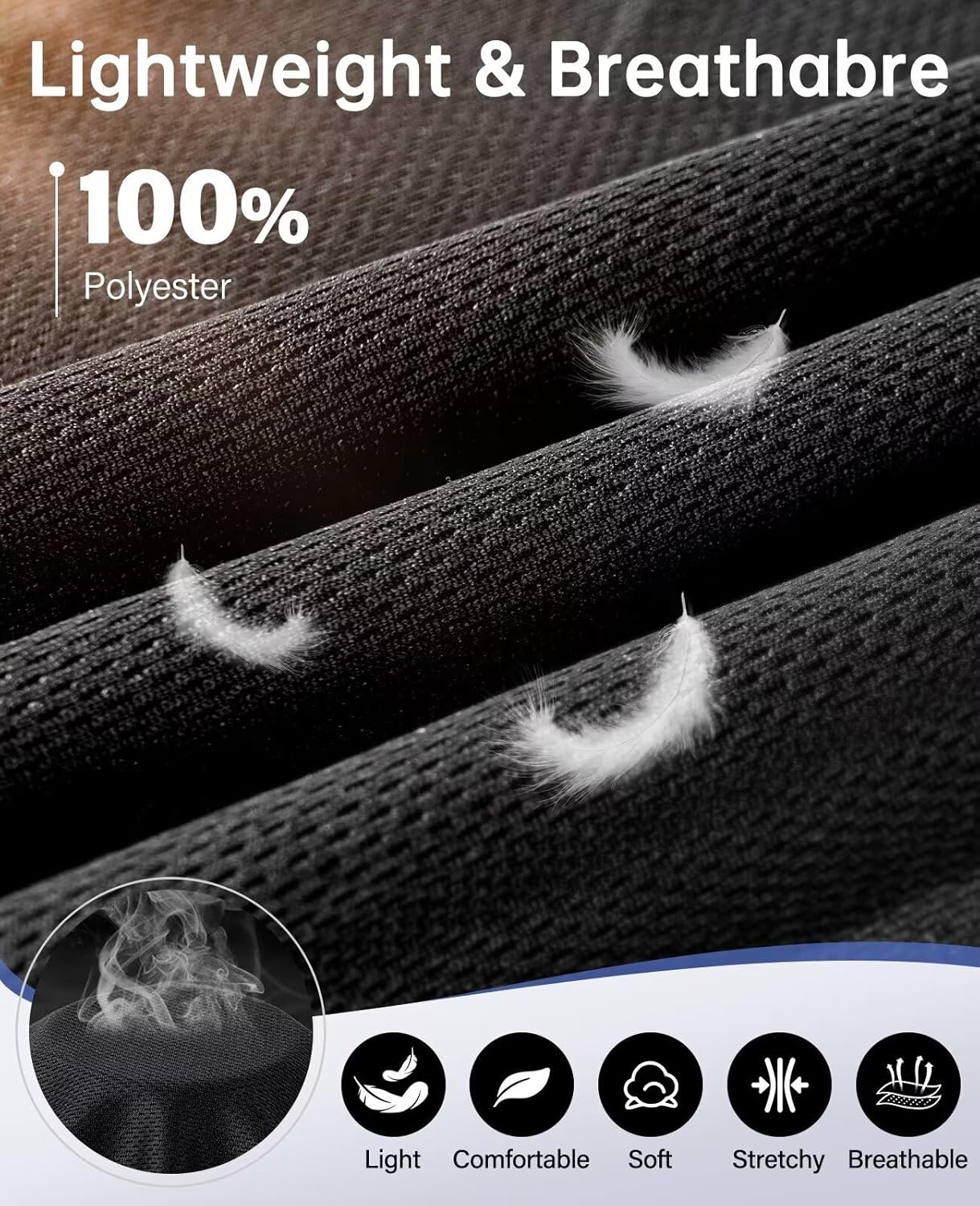 Thumbnail 6 de OCYMA Boys Sweatpants 5-Pack Mesh Joggers
