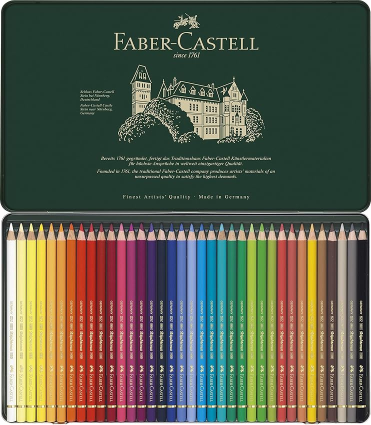 Thumbnail 1 de Faber-Castell 110036 Estuche Metal con 36 Ecolápices Polychromos 🎨