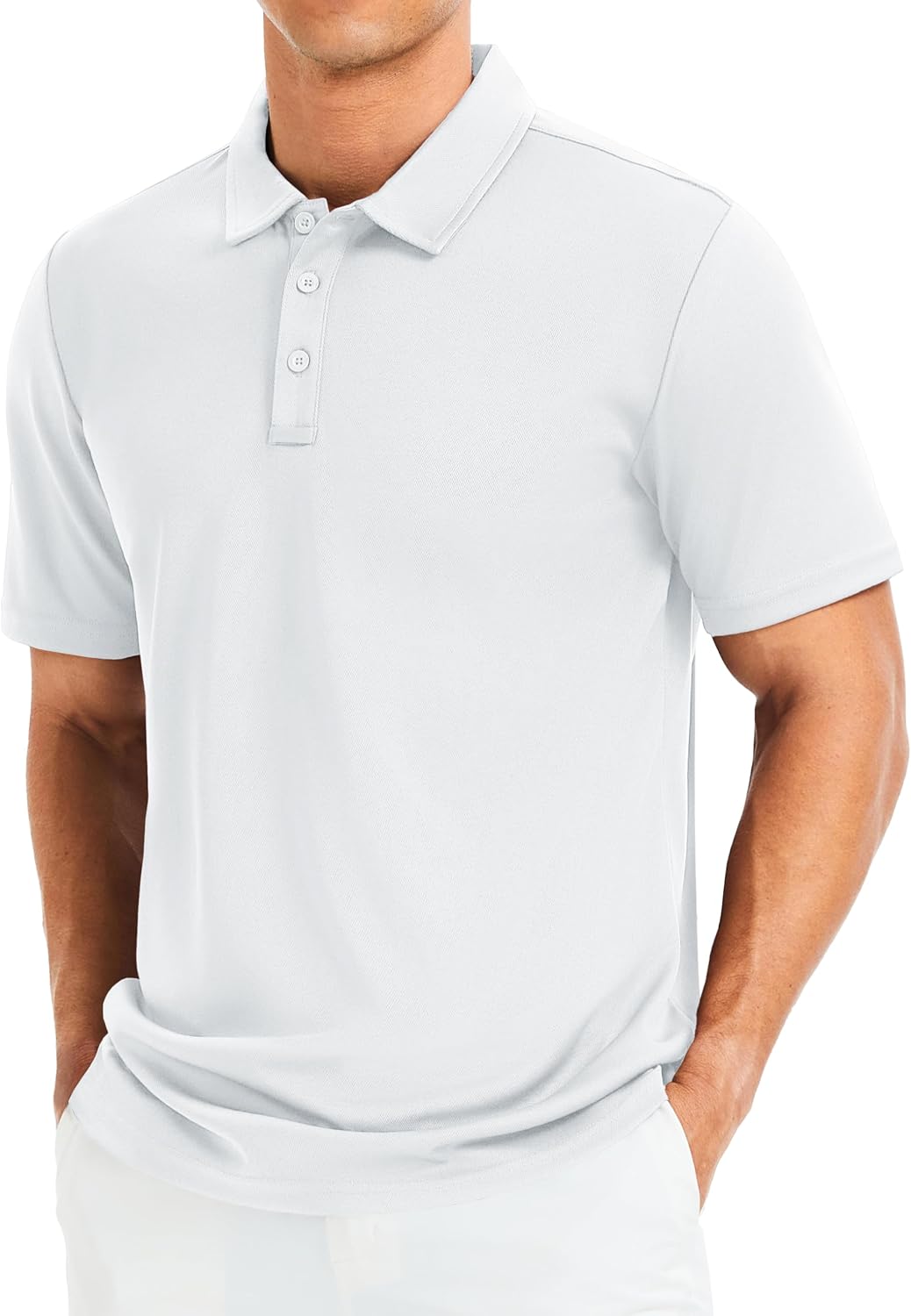 Detalle de MAGCOMSEN Men's Polo Shirt Polyester